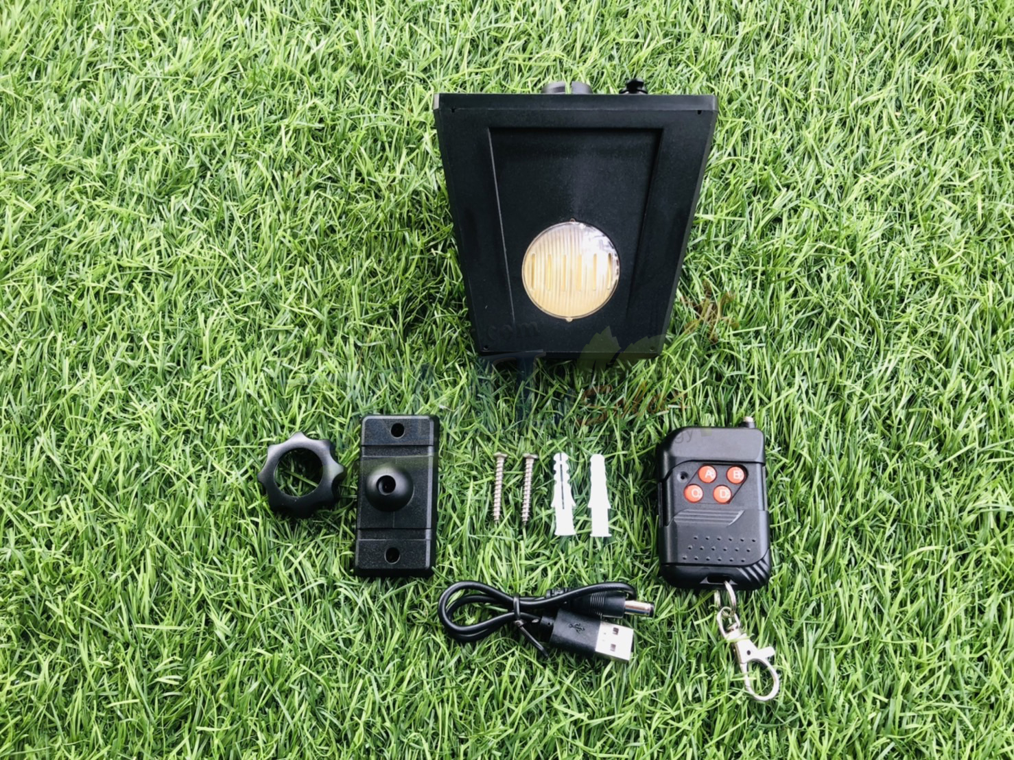 สัญญาณกันขโมย (Alarm) โซล่าเซลล์ รุ่นใหม่ + Remote