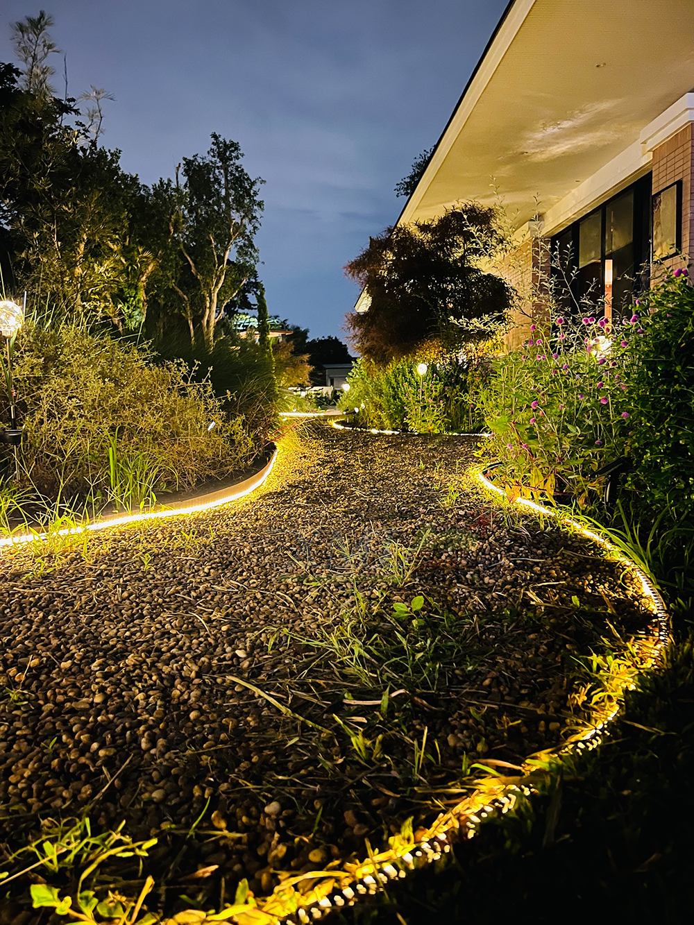 ไฟเส้นโซล่าเซลล์ รุ่น MD-SOLAR-SL10M / 20M / 30M / 50M (แสงเหลืองวอมไวท์)