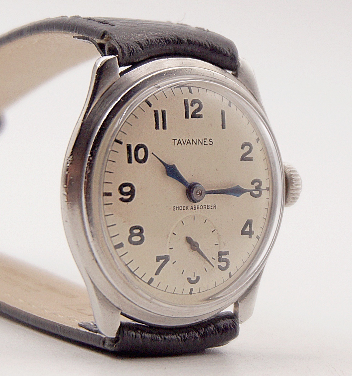 นาฬิกาเก่า TAVANNES ไขลานสองเข็มครึ่ง