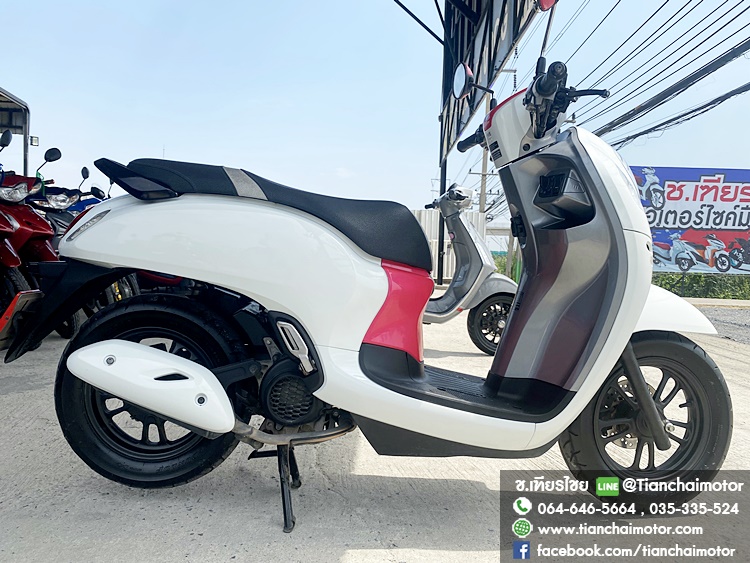 ★ดาวน์ 3,500★SCOOPY-I CLUB 12 ปี66 สีขาวชมพูสวยๆ สภาพนางฟ้า กุญแจรีโมท เครื่องดี ขับขี่ง่ายๆ พร้อมใช้งาน ราคา 45,900