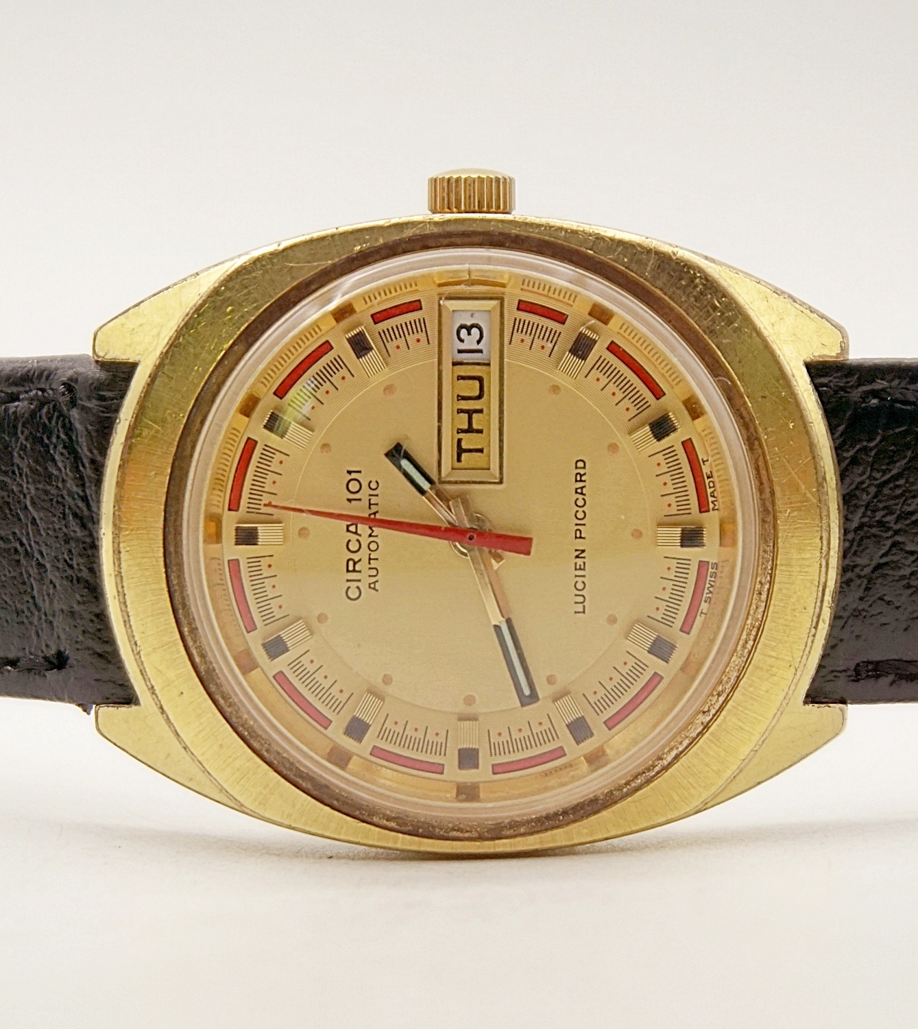 นาฬิกาเก่า LUCIEN PICCARD ออโตเมติก