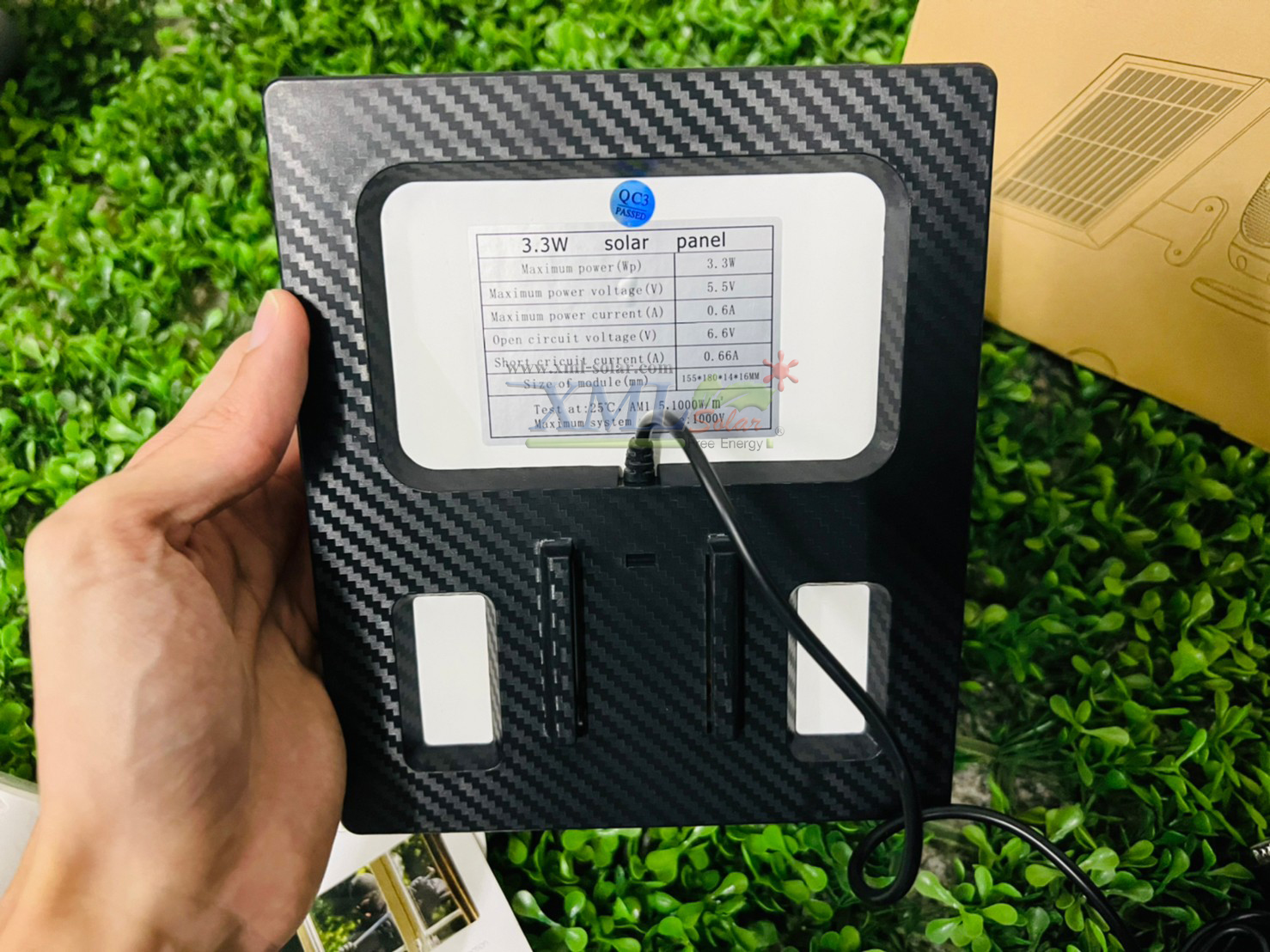 กล้องวงจรปิดโซล่าเซลล์ MODI XML ระบบ Wifi (1080P) Model 1