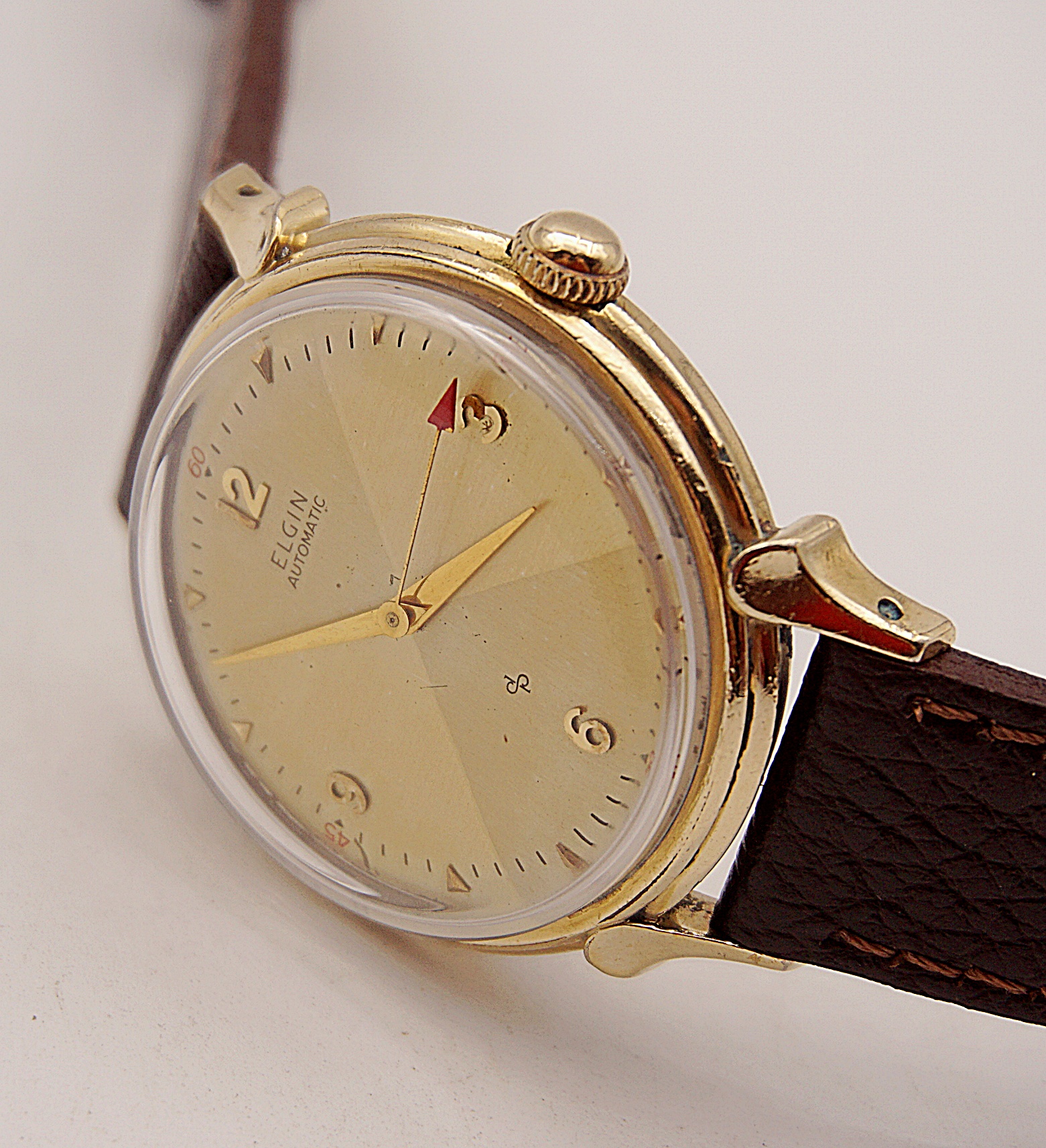นาฬิกาเก่า ELGIN ออโตเมติกครึ่งรอบ