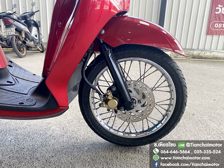 ★ดาวน์3,500★FINO ปี66 สีแดงสุดฮิต วิ่งเพียง 9000 กิโล ชุดสีสวยรอบคัน เครื่องเดิมดี เครื่องดี ศูนย์ดี ประหยัดน้ำมัน ราคา 40,900