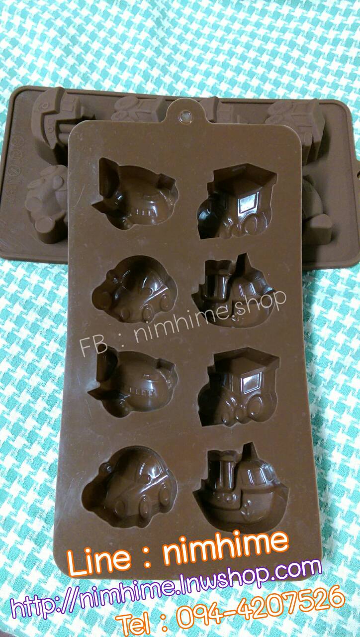 แม่พิมพ์ซิลิโคนfood grade วุ้น สบู่ เต้าหู้เย็น ฯลฯ ลาย รถ เรือ เครื่องบิน