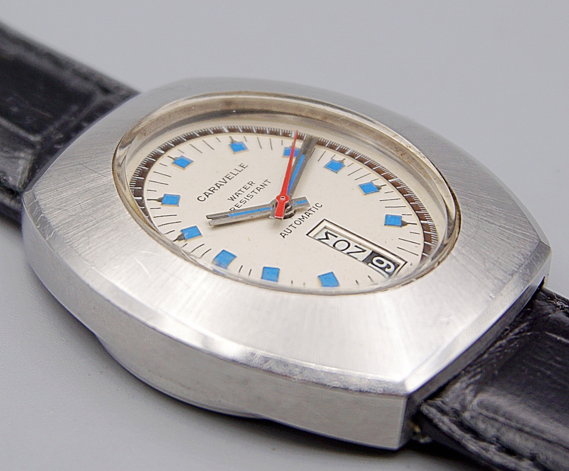 นาฬิกาเก่า CARAVELLE ออโตเมติก