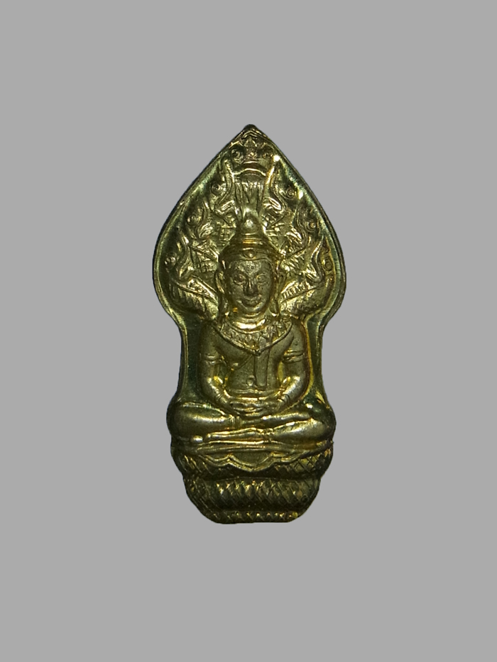 พระนาคปรกใบมะขาม รุ่นแรก หลวงปู่คำบุ วัดกุดชมภู ปี2551