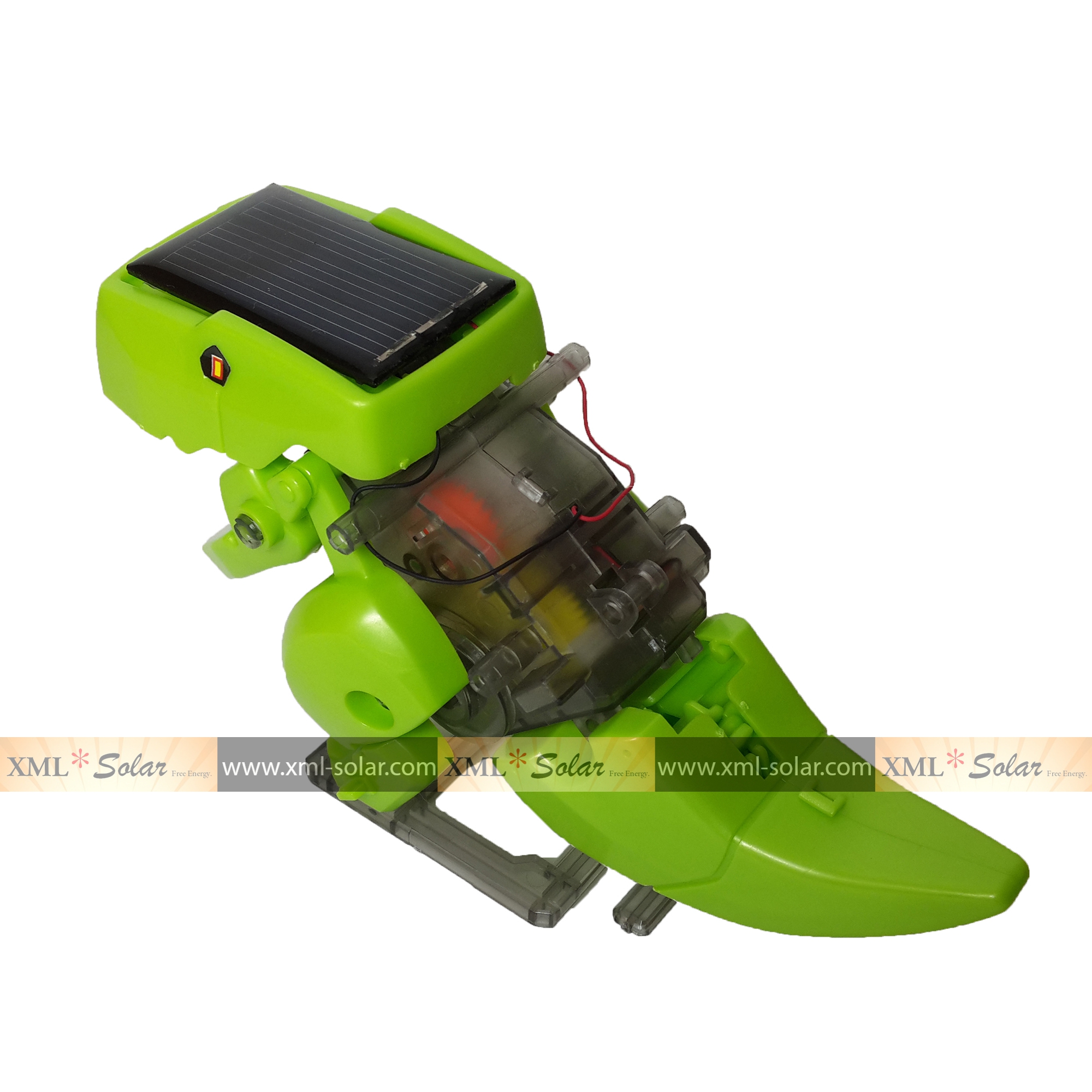 ของเล่นพลังงานแสงอาทิตย์ รุ่น 4 -in-1 (สีเขียว) (1 แถม 1)