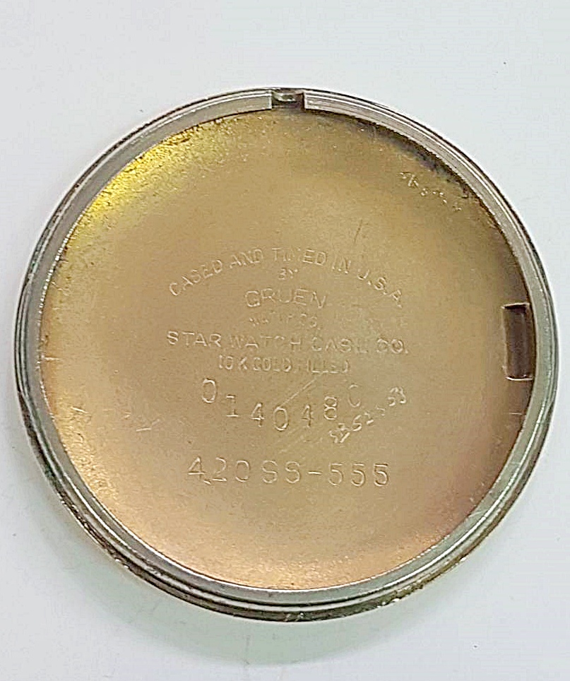 นาฬิกาเก่า GRUEN PAN AM ไขลาน