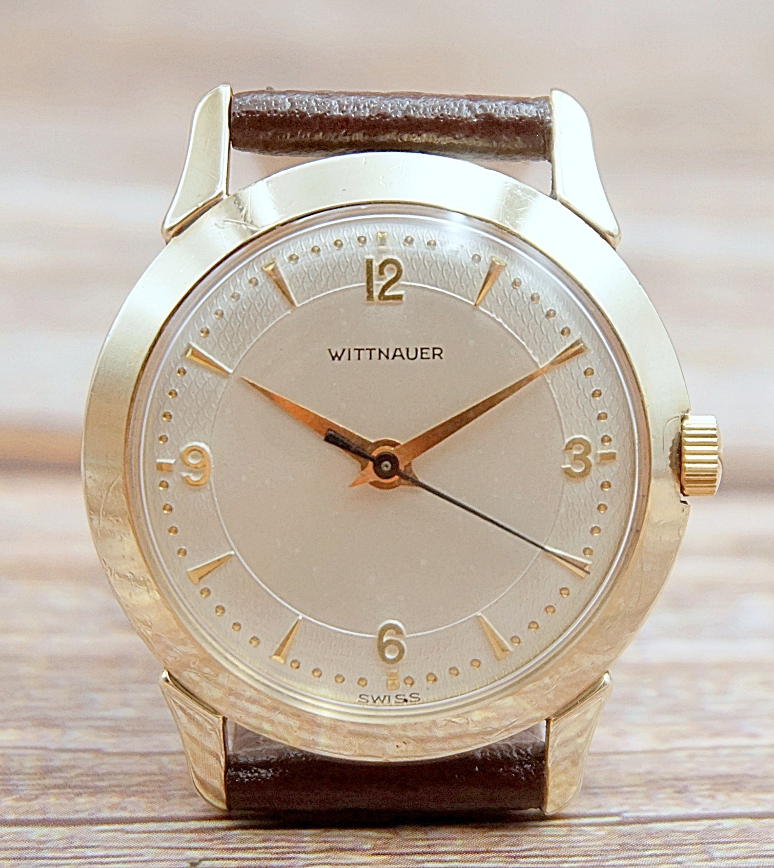 นาฬิกาเก่า WITTNAUER BY LONGINES ไขลาน