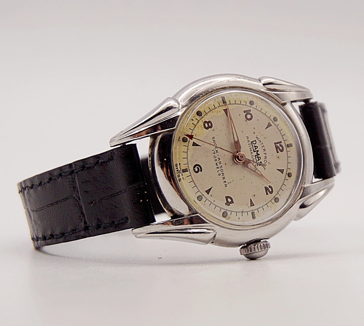 นาฬิกาเก่า DAMAS ไขลาน