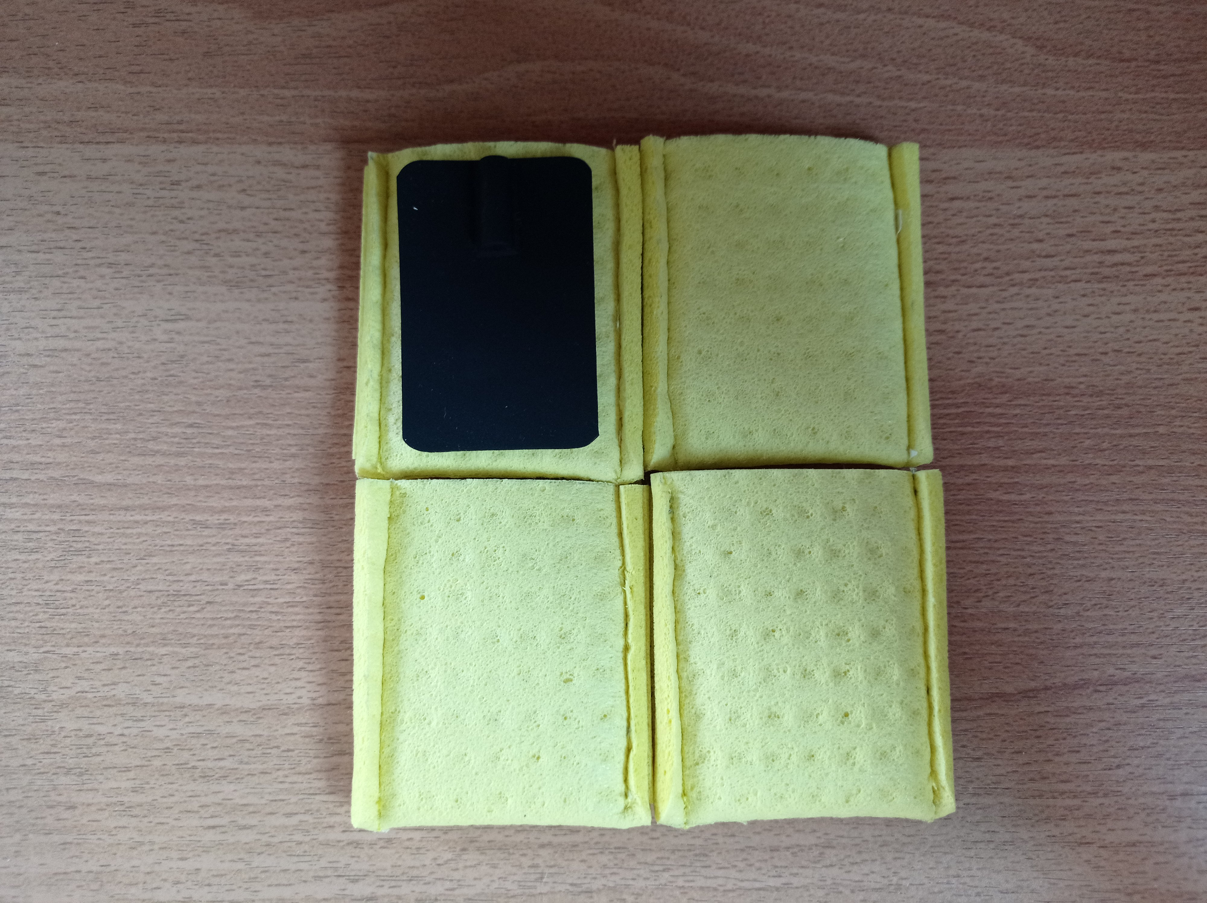 ฟองน้ำอิเล็คโทรด ขนาดเล็ก Sponge electrode แบบ 2 ช่อง