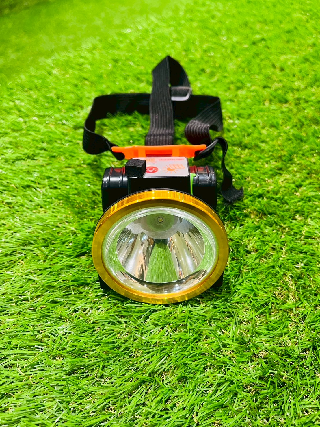 ไฟฉายคาดศีรษะโซล่าเซลล์ (Solar Head Lamp) รุ่น MD-HEADLAMP-07 (แสง : ขาว)