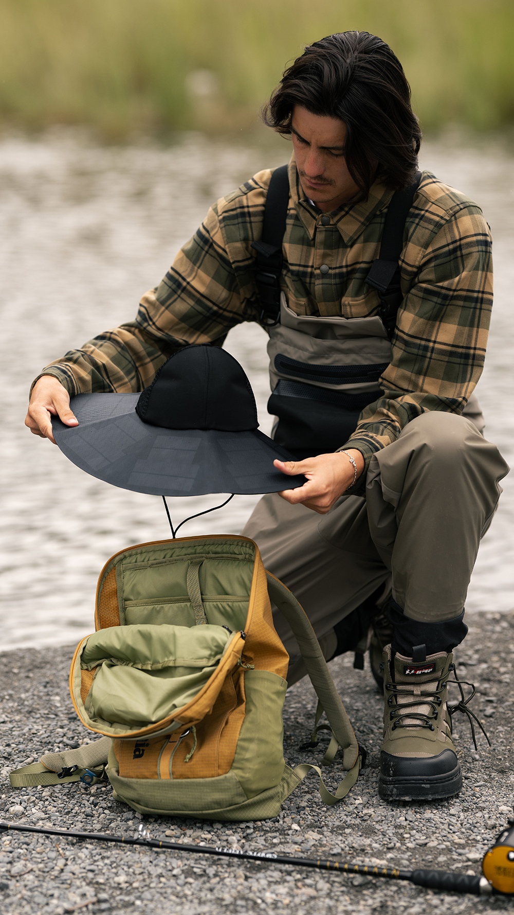 หมวกโซล่าเซลล์ รุ่น POWER HAT