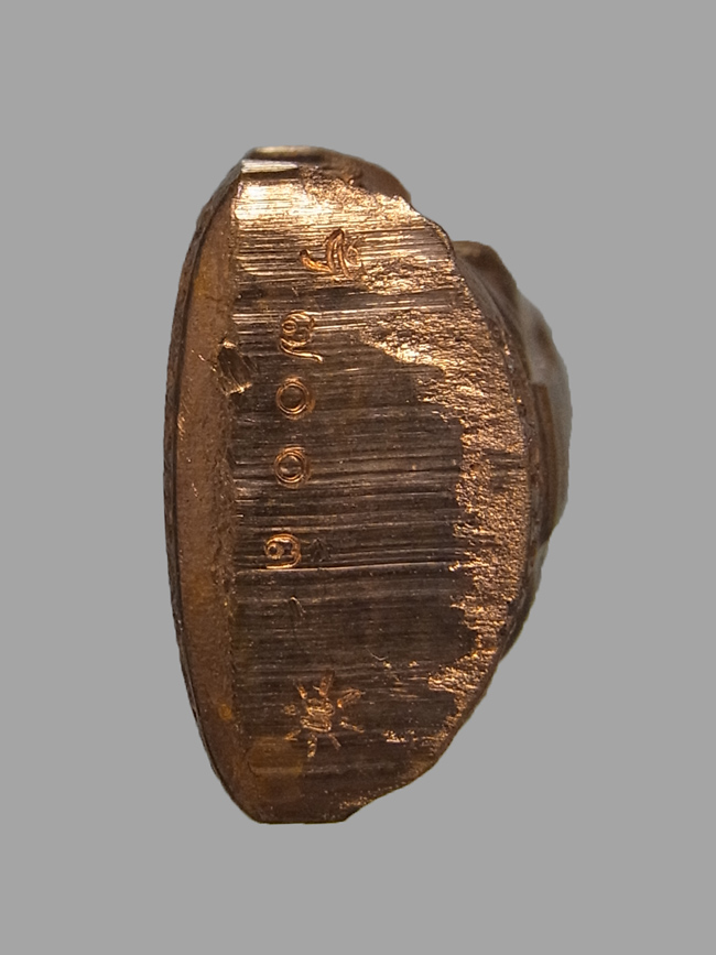 รูปเหมือนปั๊มรุ่นแรก หลวงพ่อทอง วัดบ้านไร่ ปี2565