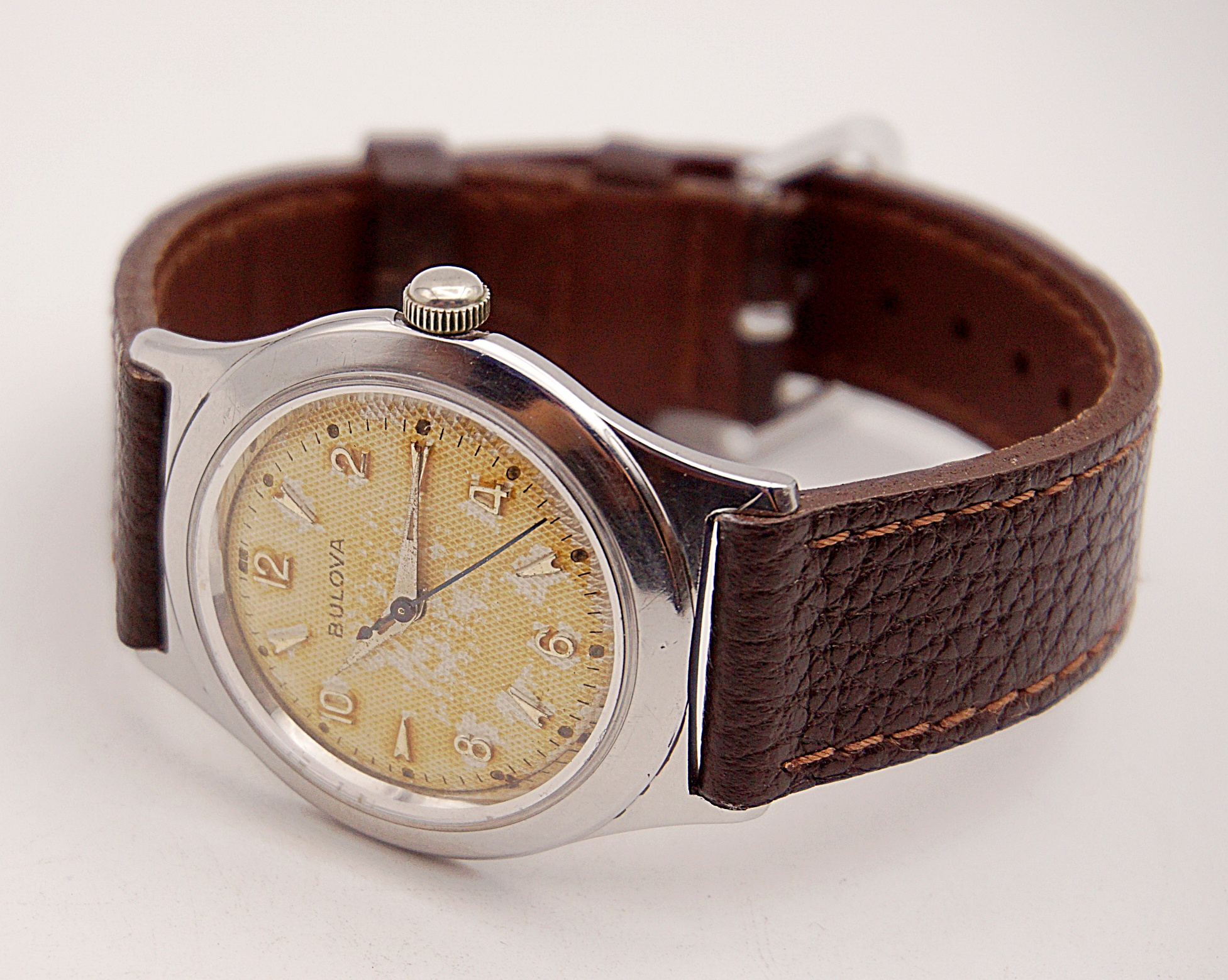 นาฬิกาเก่า BULOVA ไขลาน