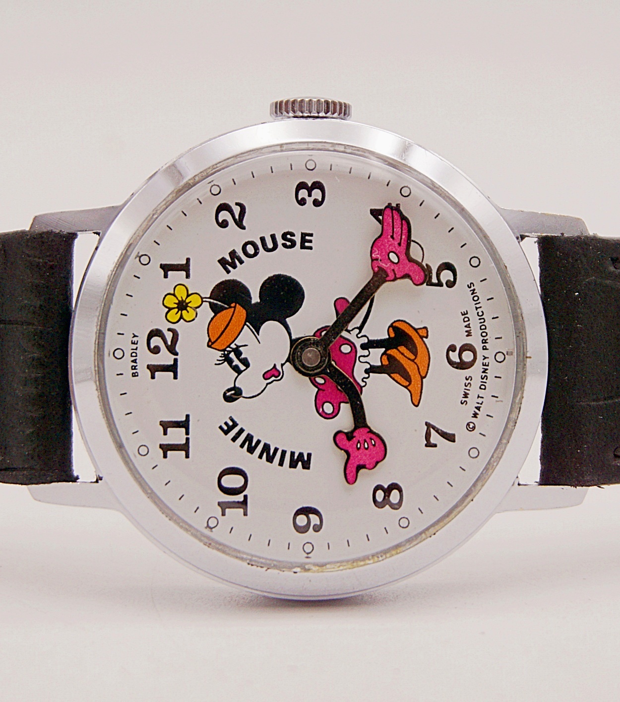 นาฬิกาเก่า MINNIE MOUSE ไขลาน