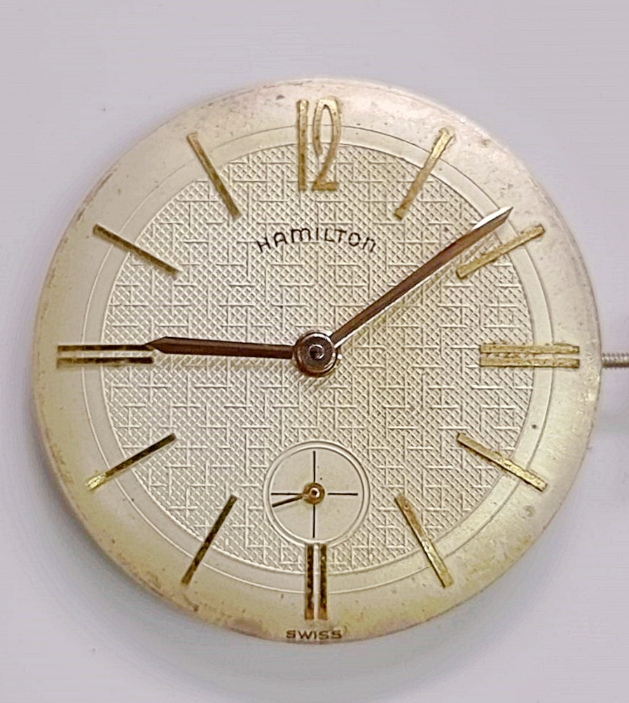 นาฬิกาเก่า HAMILTON ไขลานสองเข็มครึ่ง