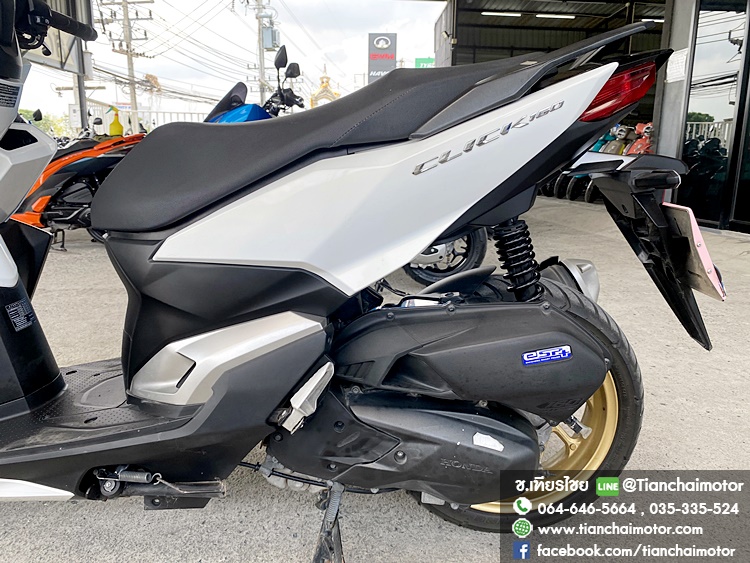 ★ดาวน์2,000★ CLICK160 ปี 66 วิ่งน้อย ตัวรีโมท สภาพป้ายแดง ดอกยางแน่น ชุดสีสวยเป๊ะทั้งคัน เครื่องดี ศูนย์ดี ราคา 55,500