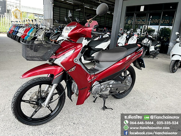 ★ดาวน์3,500★FINN ปี67 สีแดง ล้อแม็กซ์ วิ่งเพียง 3000 กิโล ชุดสีสวย เครื่องเดิมๆ เครื่องแน่น ขับขี่นิ่ม ประหยัด ศูนย์ดี ราคา 40,900