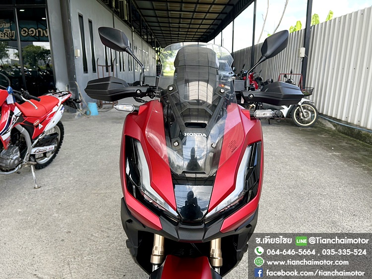 ★ฟรีดาวน์★ADV350 ปี67 สีแดง วิ่งเพียง 7000 กิโล ชุดสีสวยเป๊ะ เหมือนใหม่มาก เครื่องเดิมแน่น เครื่องแรงเร้าใจ ราคา 149,000
