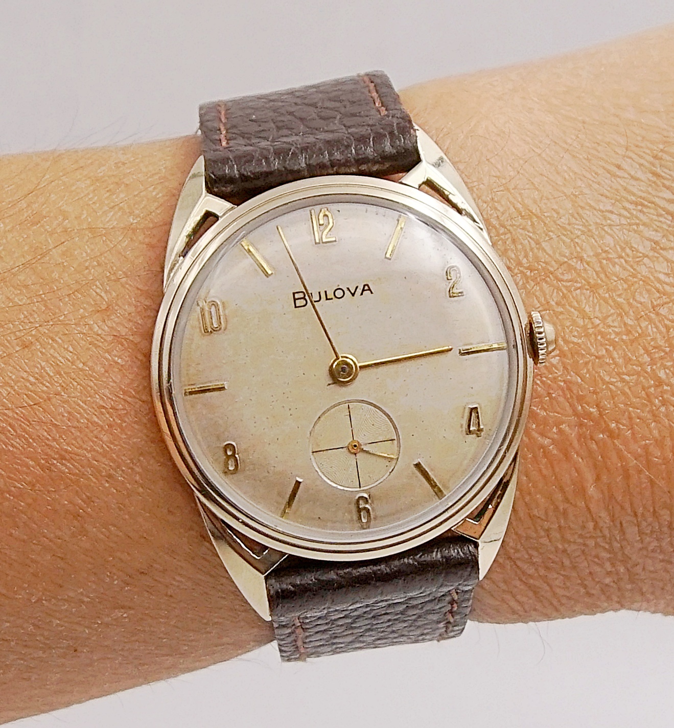 นาฬิกาเก่า BULOVA ไขลาน