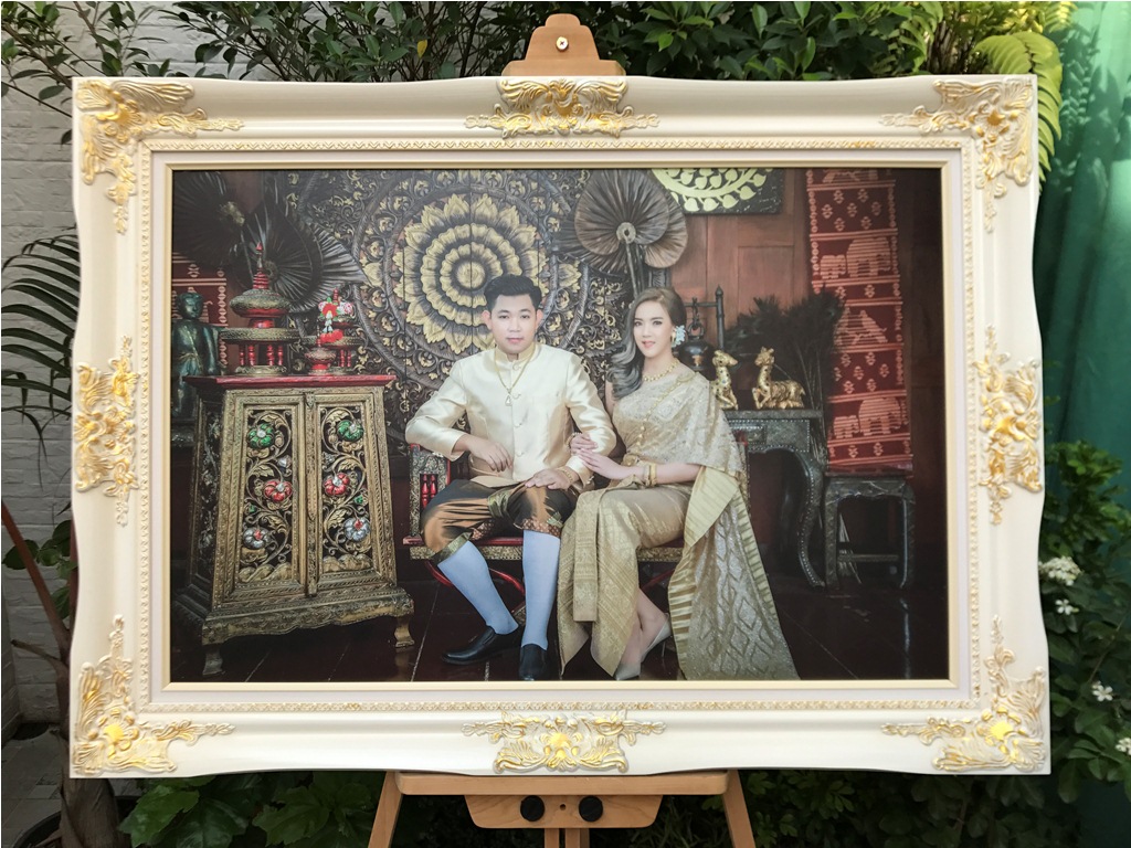 กรอบหลุยส์แต่งงานสวยๆ