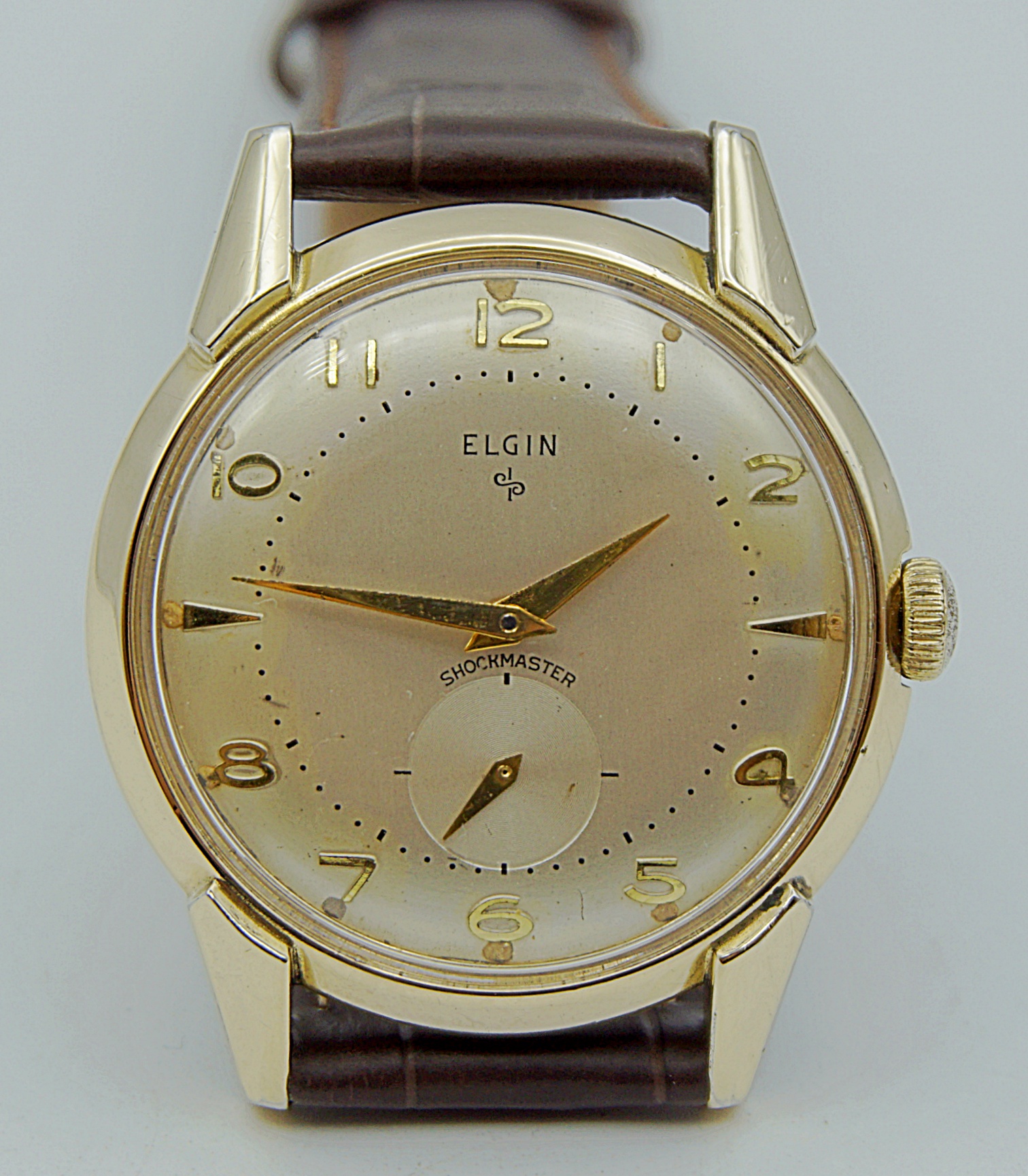 นาฬิกาเก่า ELGIN ไขลานสองเข็มครึ่ง