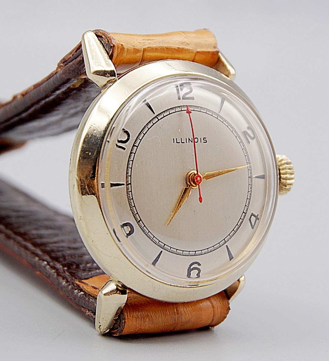 นาฬิกาเก่า ILLINOIS ออโตเมติก
