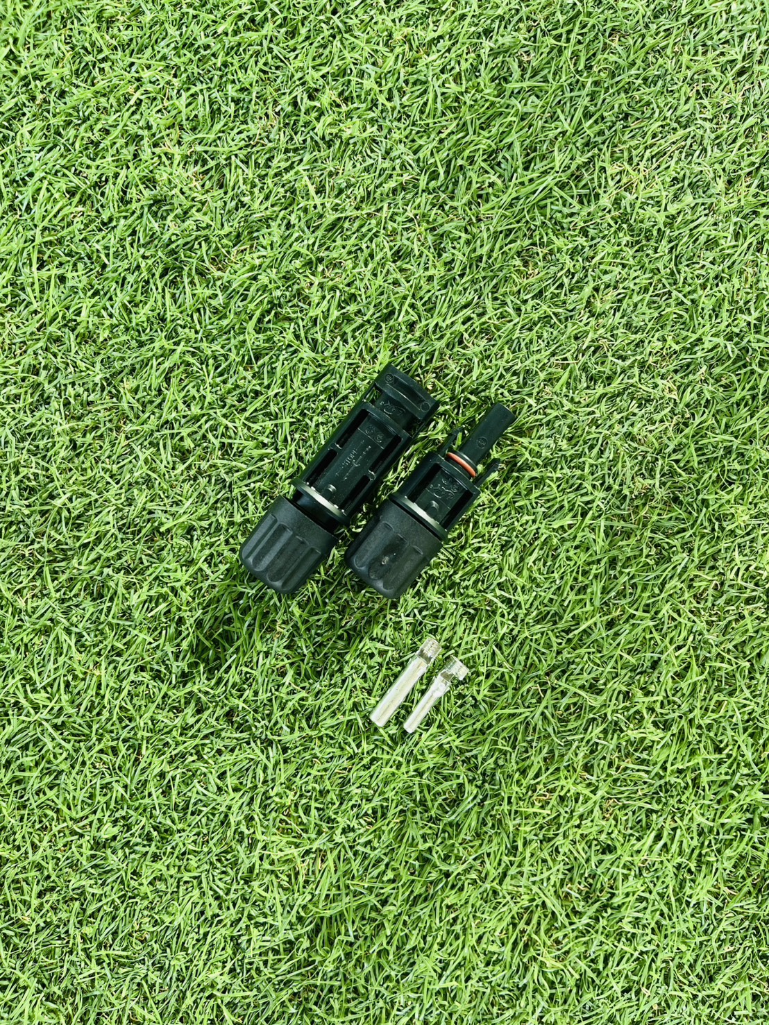 ขั้วต่อสายตัวผู้ - เมีย MC4 1,500V LINK รุ่น CB-1002 สีดำ