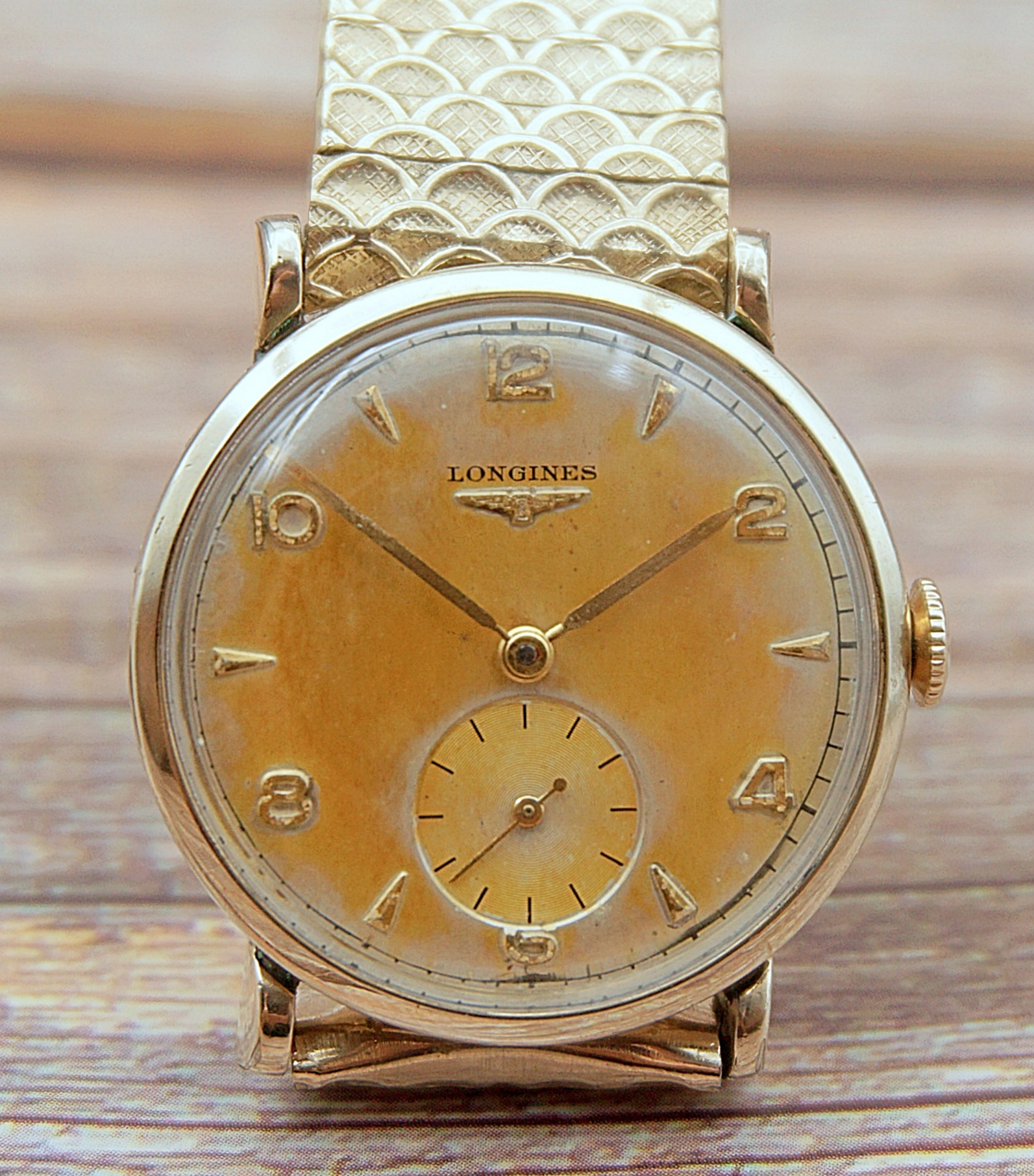 นาฬิกาเก่า LONGINES ไขลานสองเข็มครึ่ง