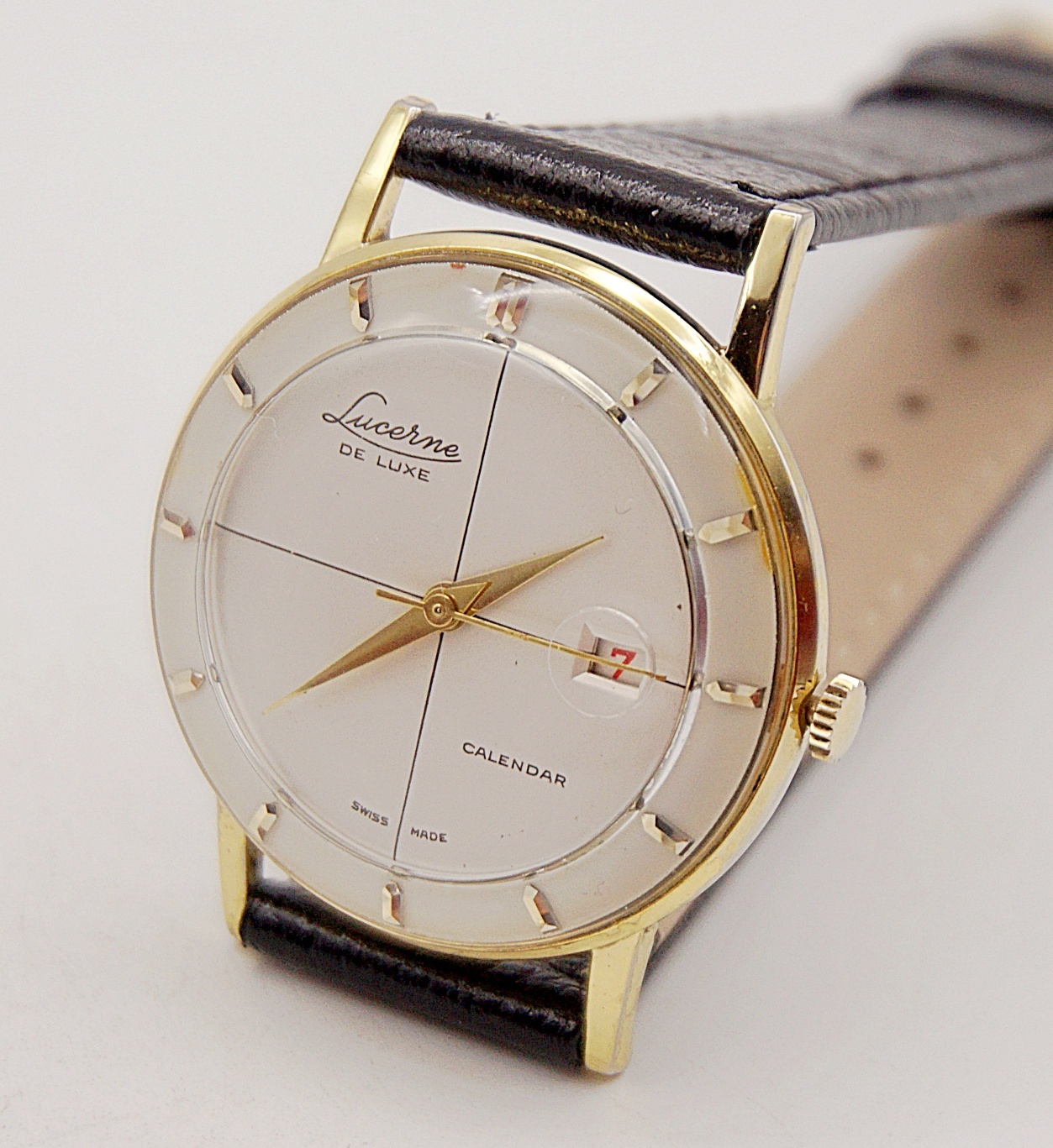 นาฬิกาเก่า LUCERNE ไขลาน