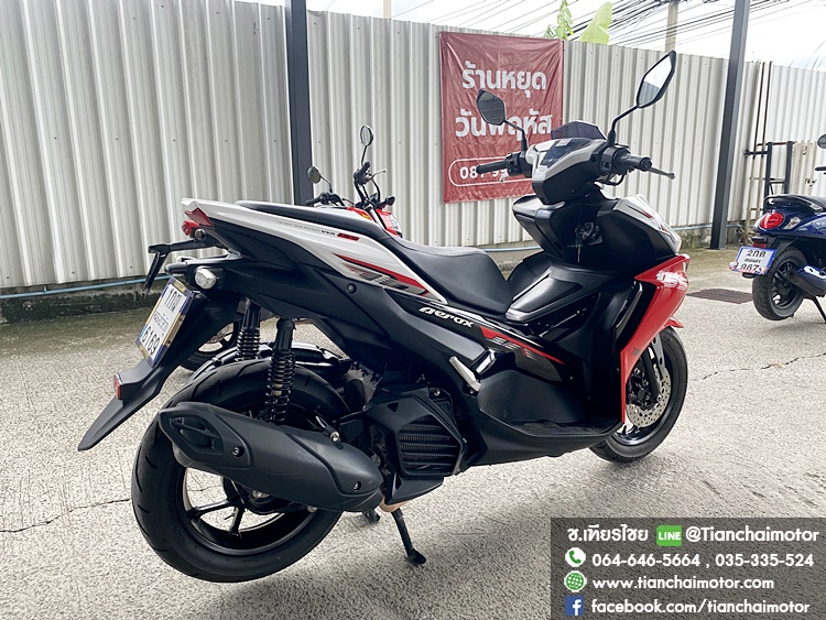 ★ดาวน์2,000★AEROX ปี66 เครื่องเดิมๆ วิ่งน้อย เครื่องแน่นๆ ประหยัดน้ำมัน ศูนย์ดี ชุดสีสวยรอบคัน ราคา 55,900