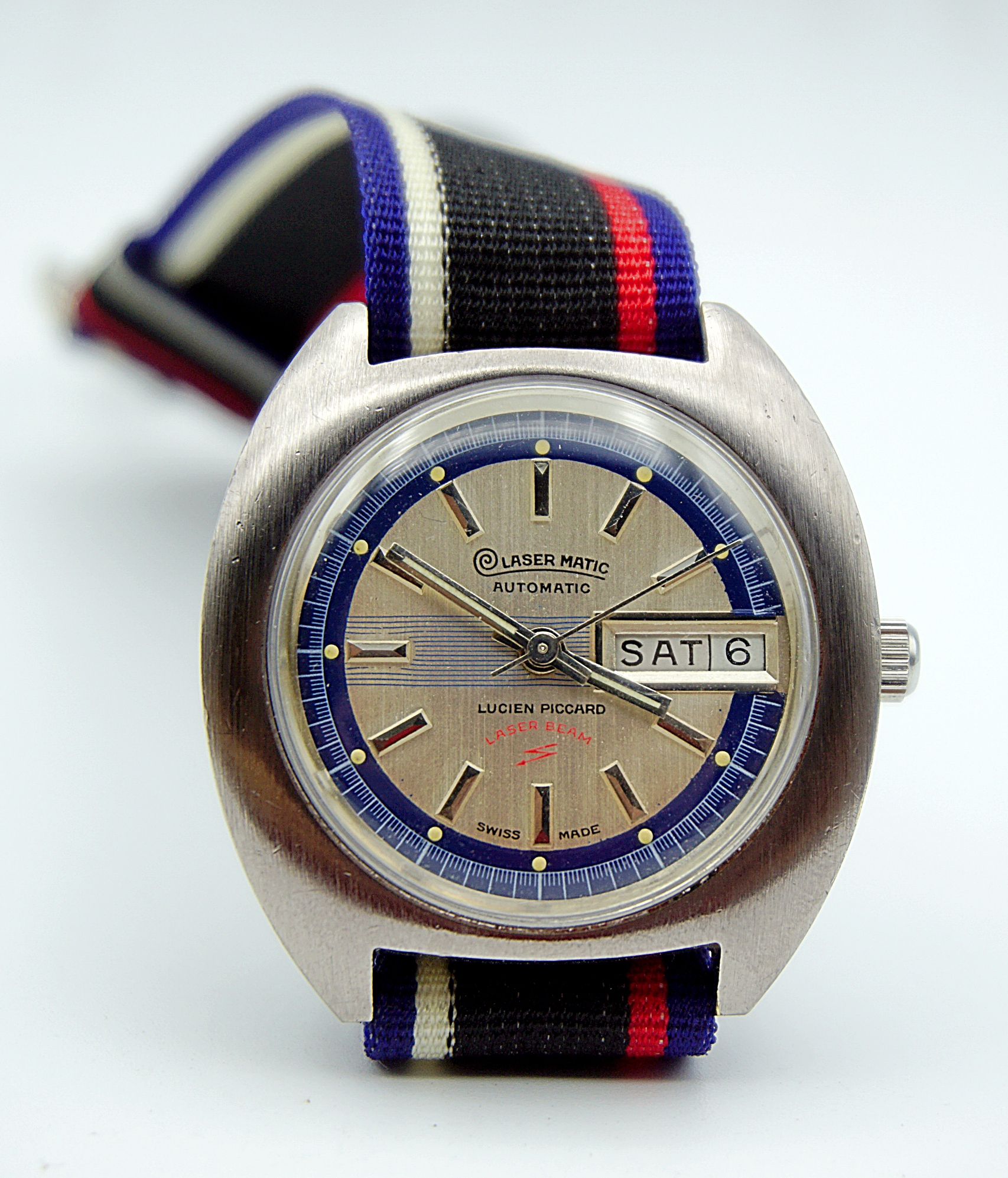 นาฬิกาเก่า LUCIEN PICCARD ออโตเมติก