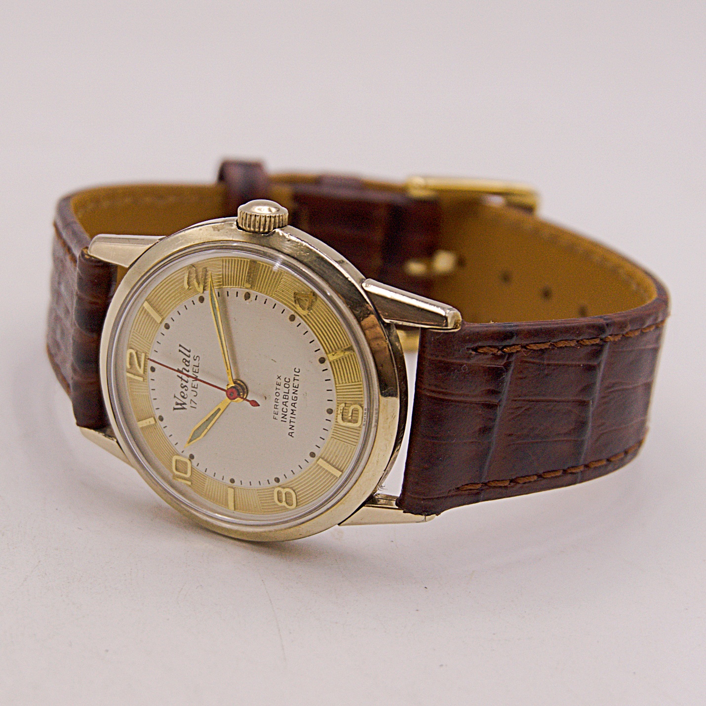 นาฬิกาเก่า WESTHALL ไขลาน