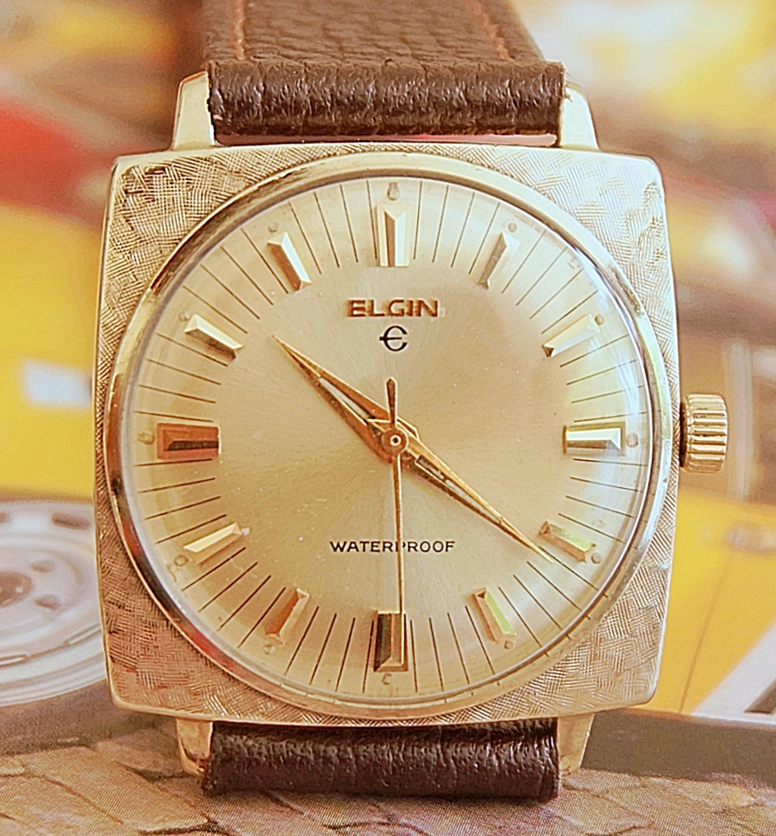 นาฬิกาเก่า ELGIN ไขลาน