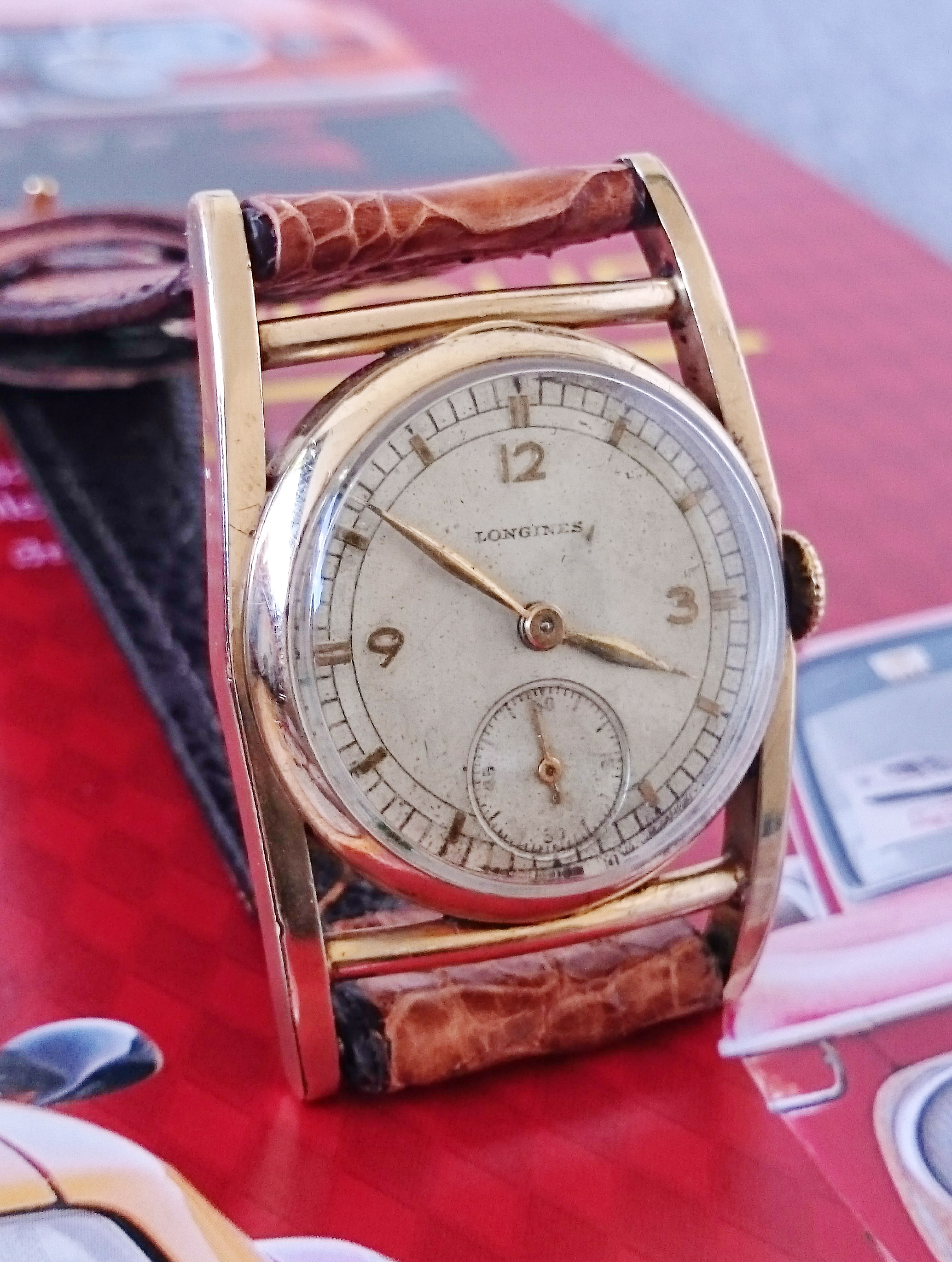 นาฬิกาเก่า LONGINES ไขลาน สองเข็มครึ่ง
