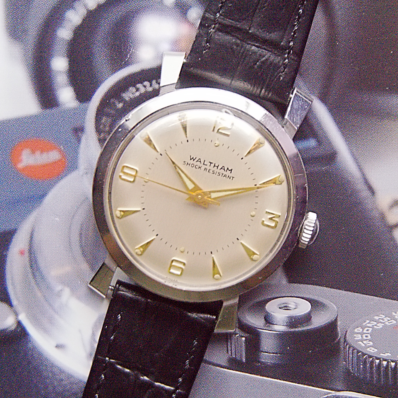 นาฬิกาเก่า WALTHAM ไขลาน