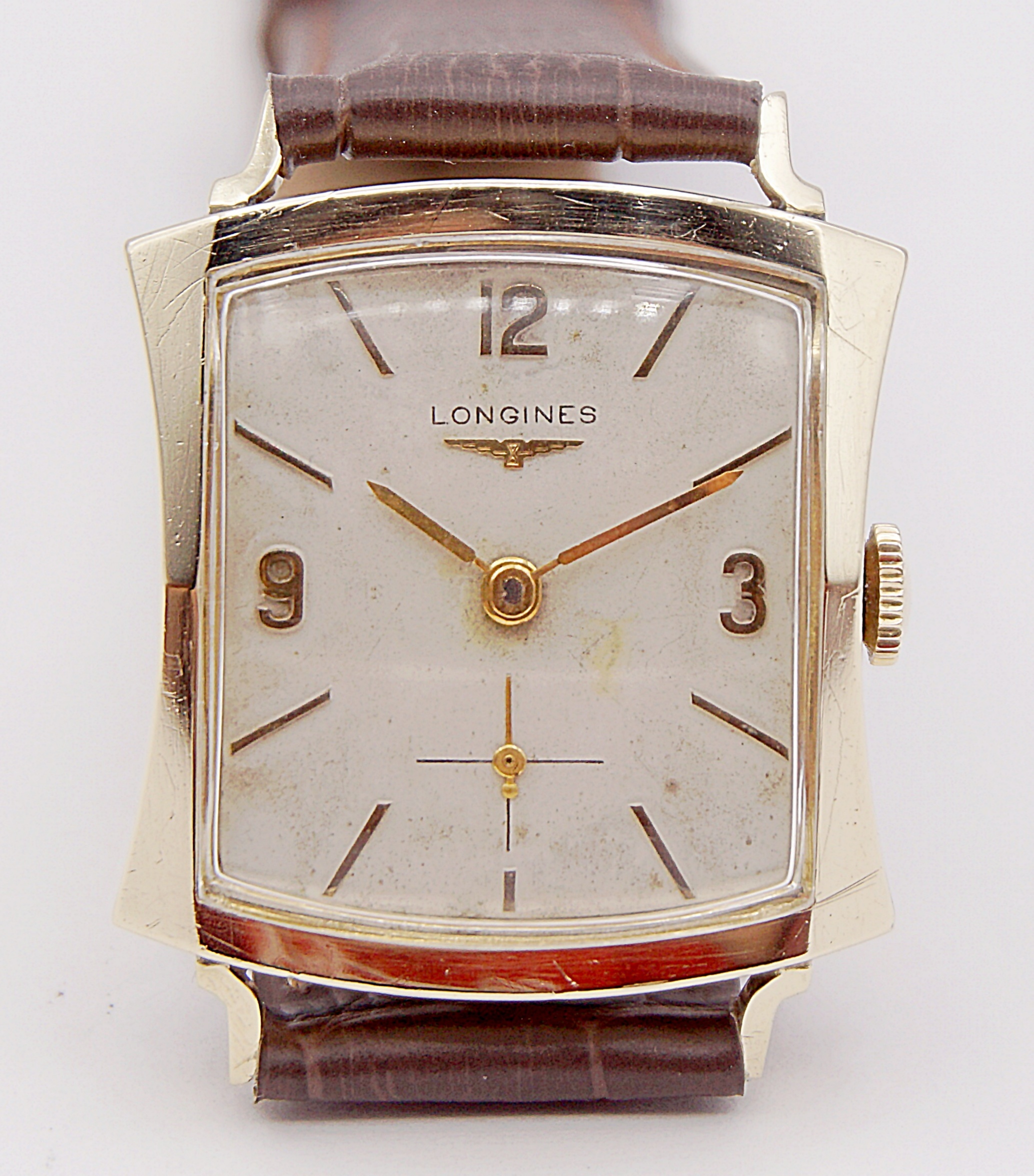 นาฬิกาเก่า LONGINES ไขลานสองเข็มครึ่ง