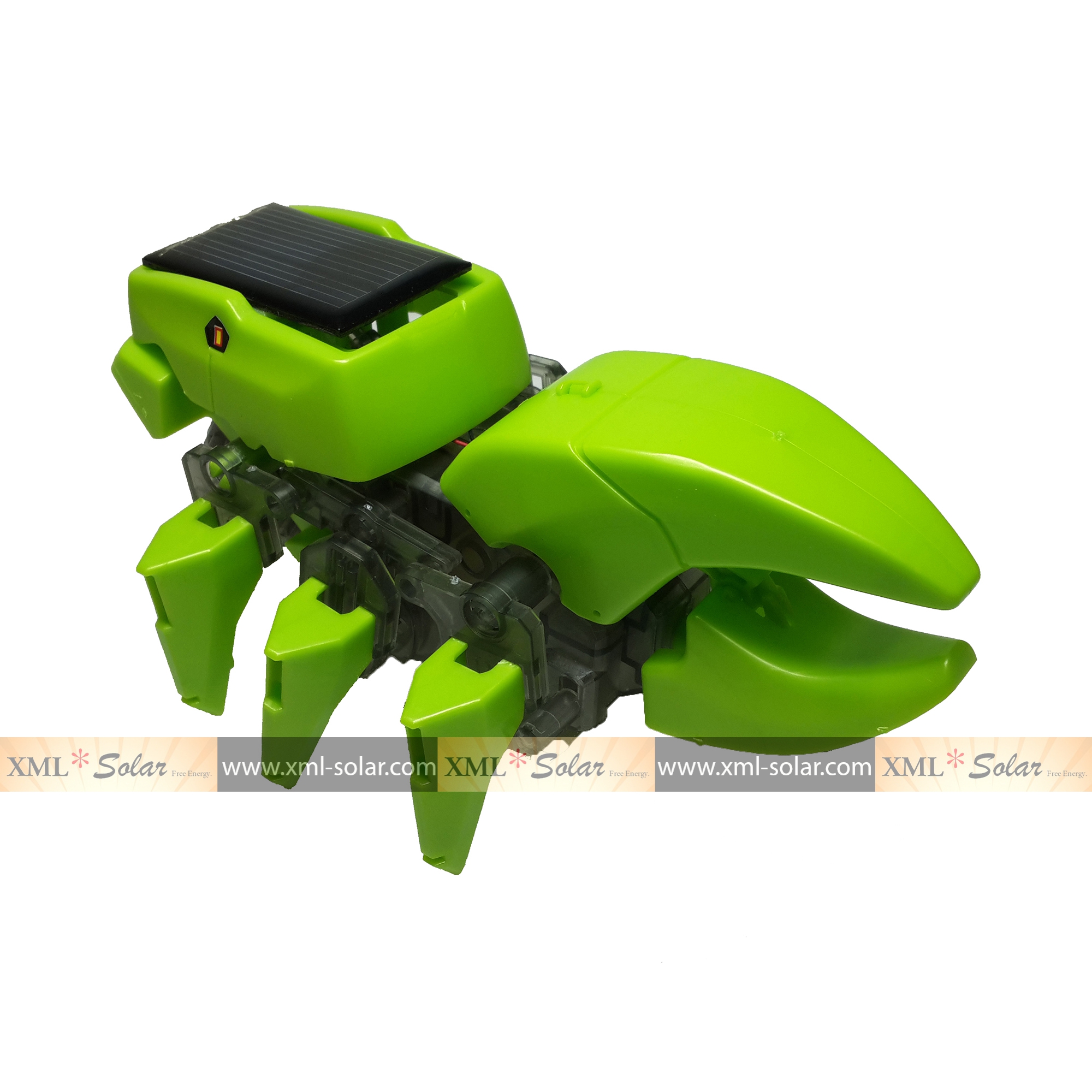 ของเล่นพลังงานแสงอาทิตย์ รุ่น 4 -in-1 (สีเขียว) (1 แถม 1)