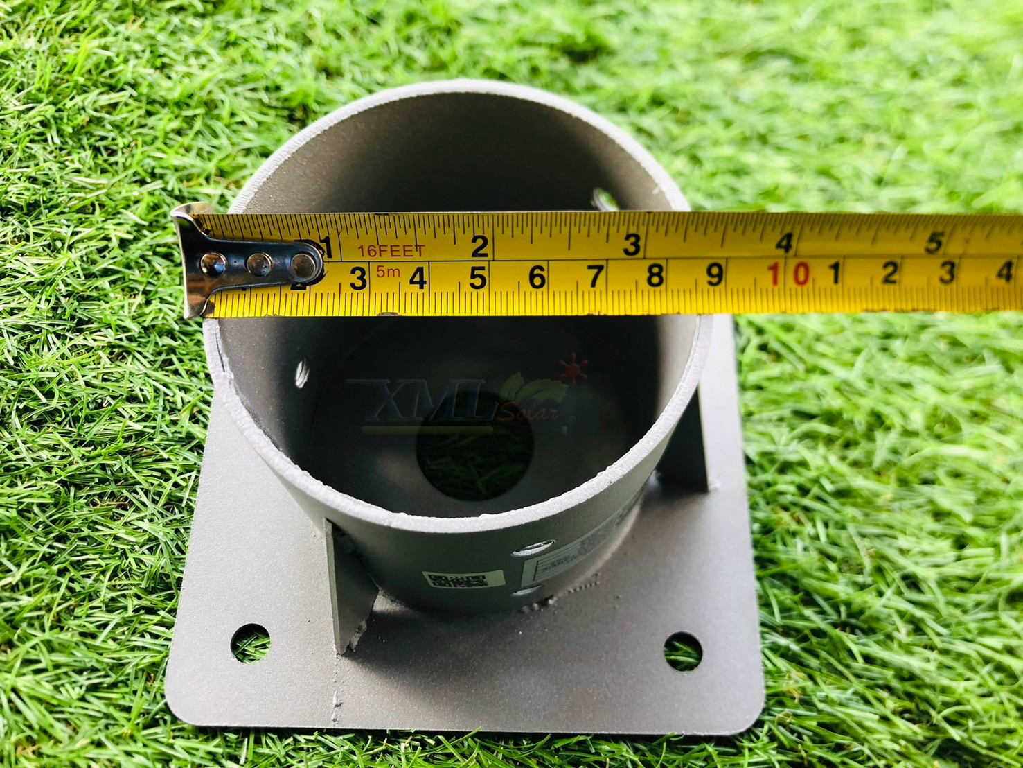 โคมไฟโซล่าเซลล์ UFO ทรงสี่เหลี่ยม รุ่น MD-SLT56-500W (แสง : ขาว)