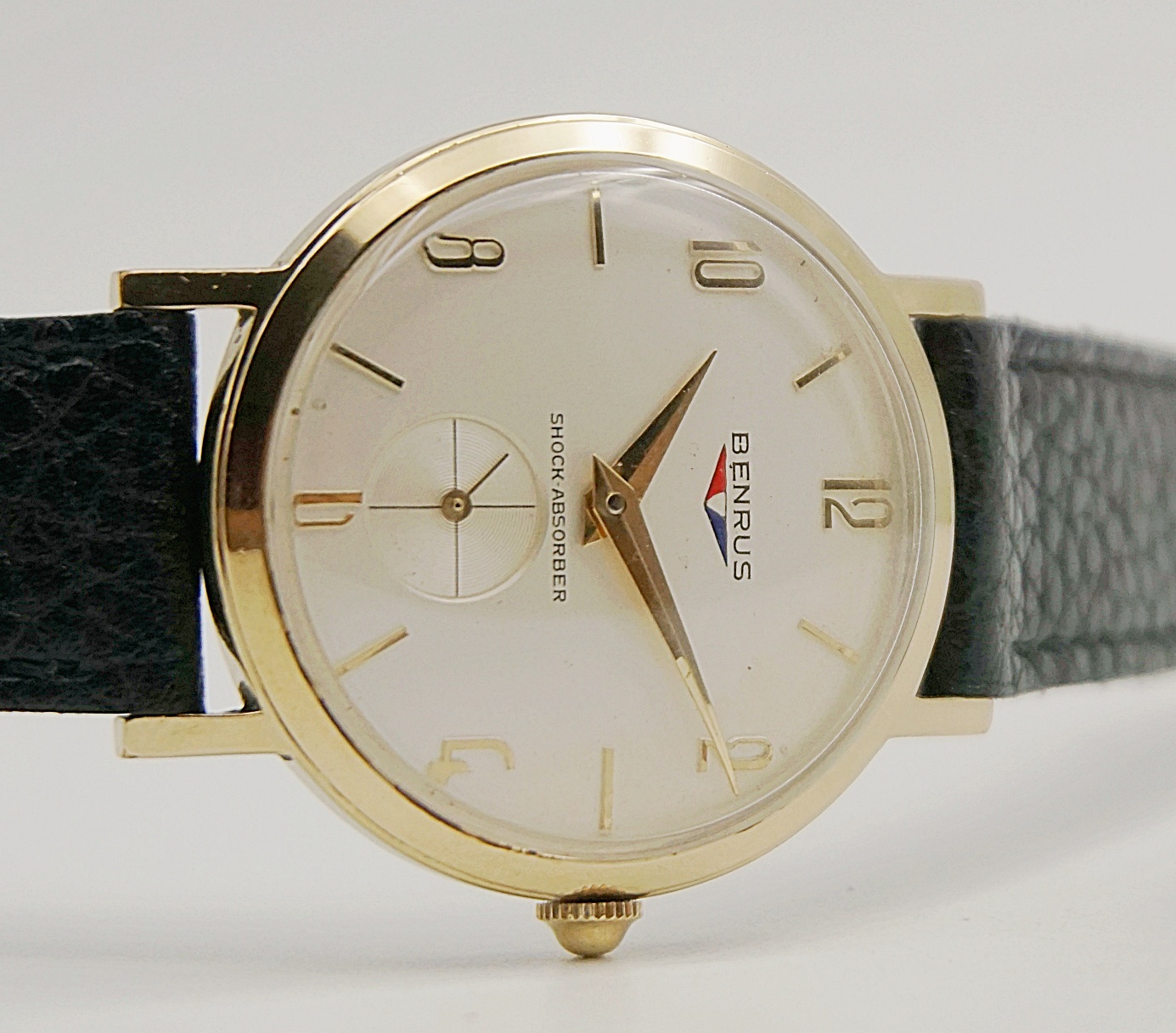 นาฬิกาเก่า BENRUS ไขลาน สองเข็มครึ่ง