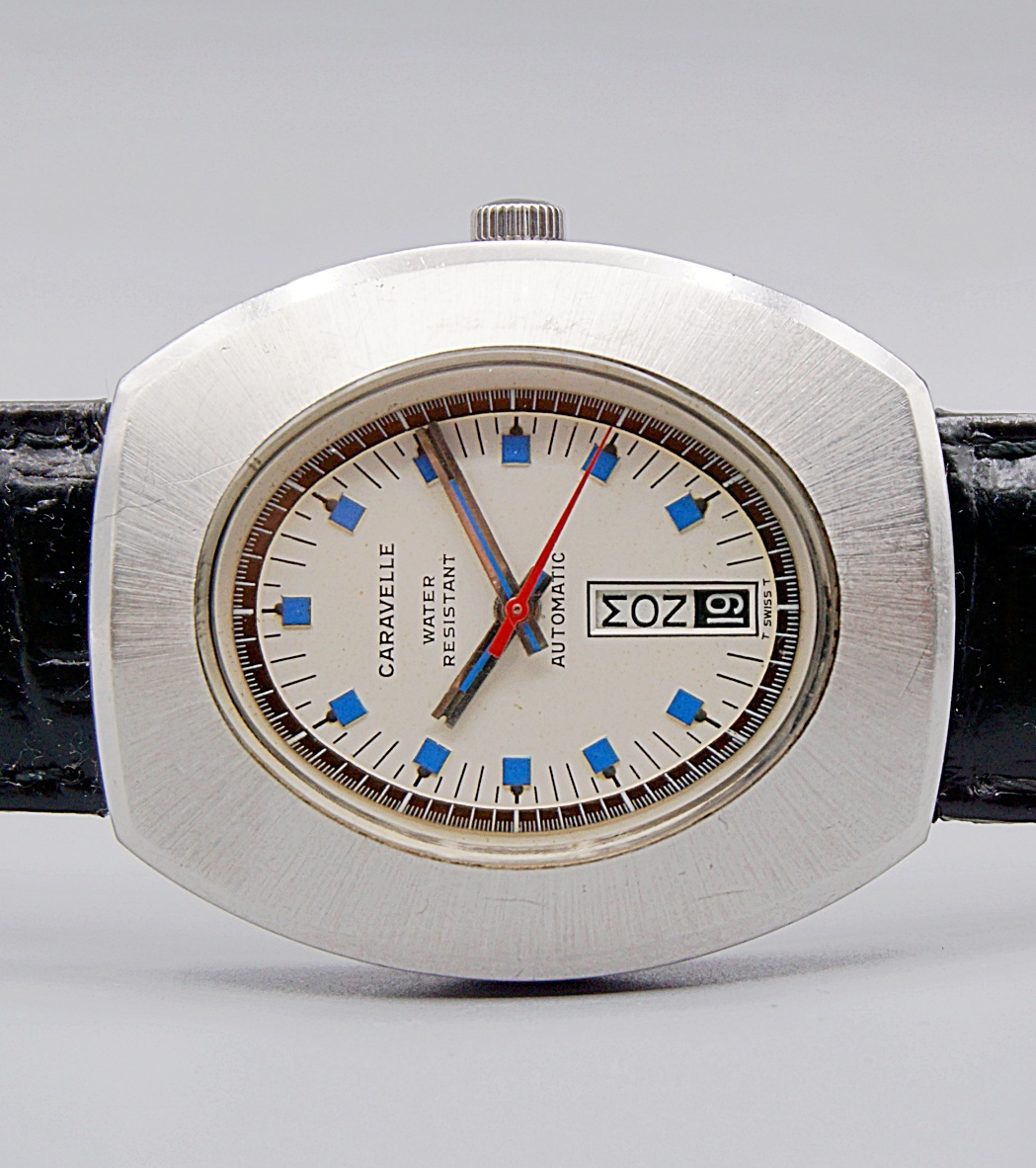 นาฬิกาเก่า CARAVELLE ออโตเมติก