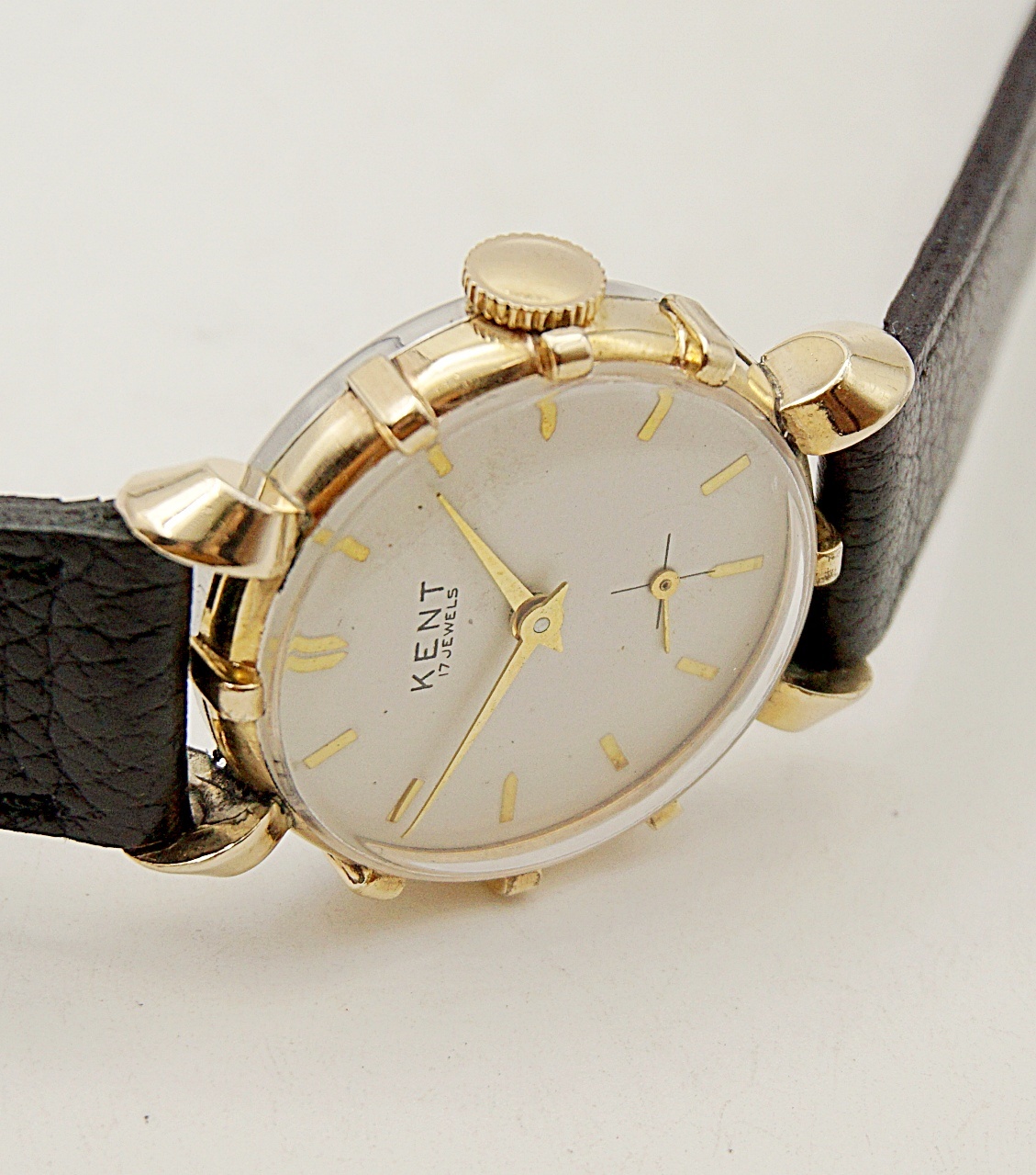 นาฬิกาเก่า KENT ไขลานสองเข็มครึ่ง