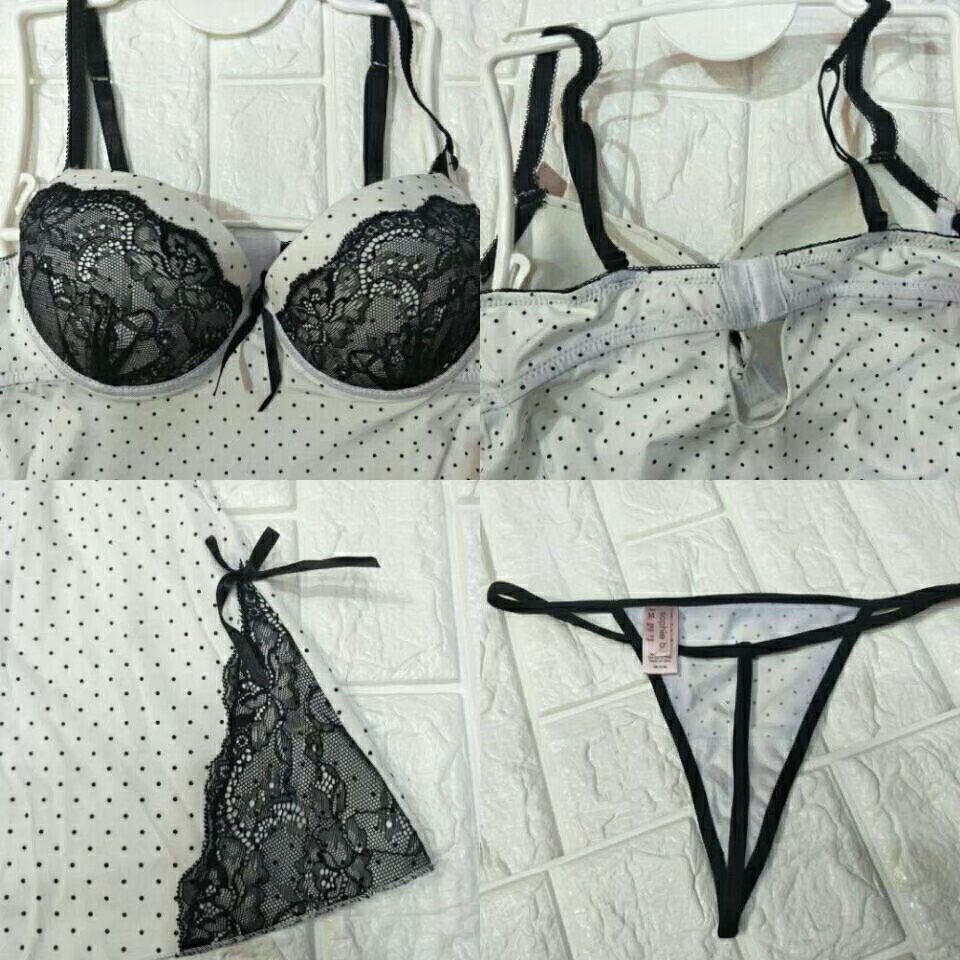 ชุดนอนเดรส ผ้ายืดนุ่ม ใส่สบาย พร้อมจีสตริงเข้าชุด มีไซส์ S, M, L ราคาส่ง 3 ชิ้น คละแบบได้ ชุดละ 290 บาท