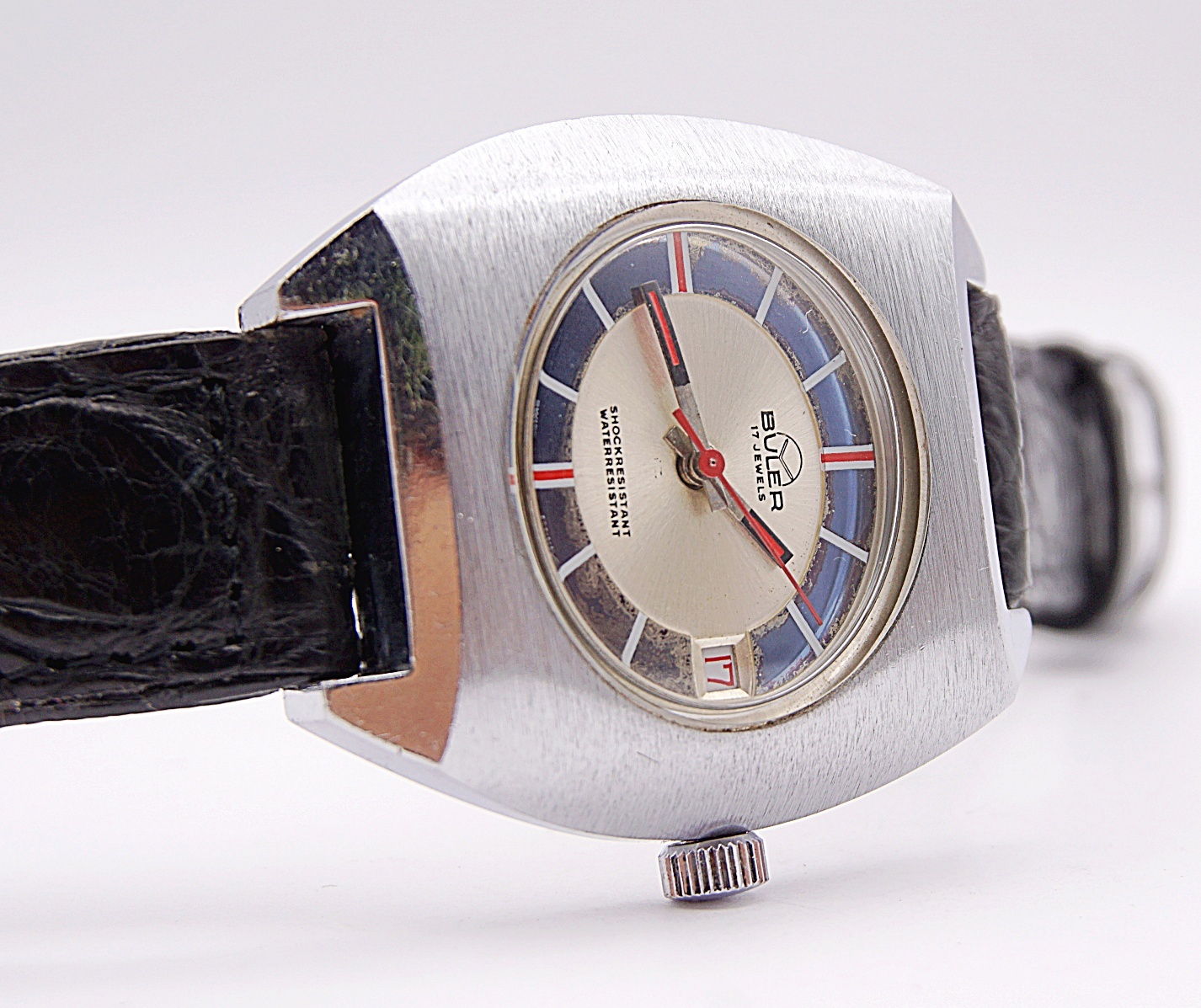 นาฬิกาเก่า BULER ไขลาน