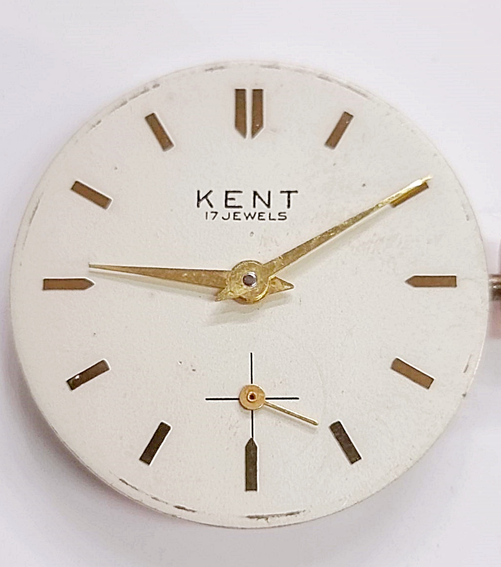 นาฬิกาเก่า KENT ไขลานสองเข็มครึ่ง