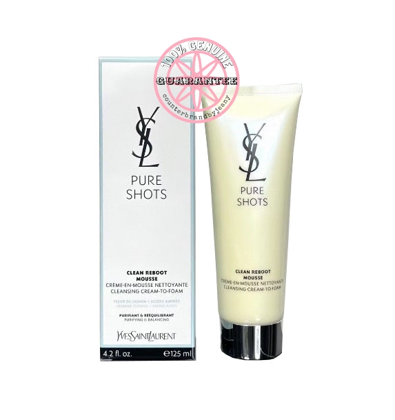 PRE-ORDER: YSL Pure Shots Clean Reboot Cleanser