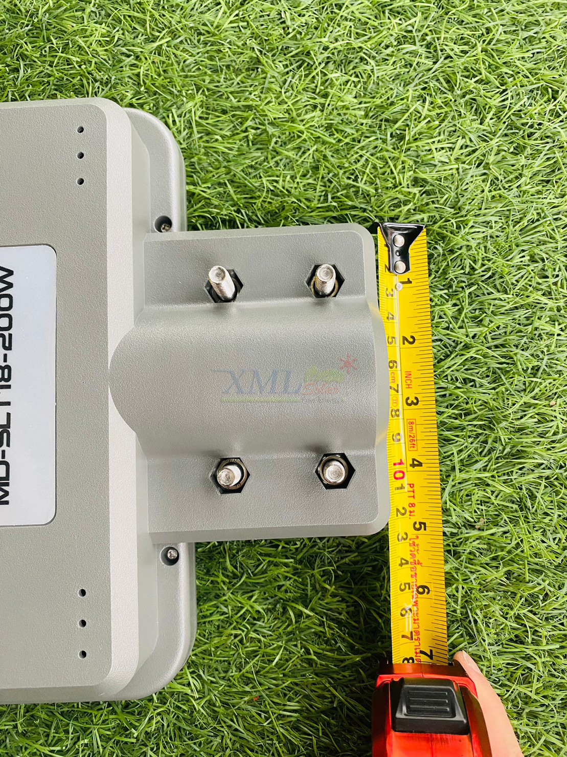 โคมไฟถนนโซล่าเซลล์ XML-Solar 200W (แสง : ขาว)(สว่างค้าง)