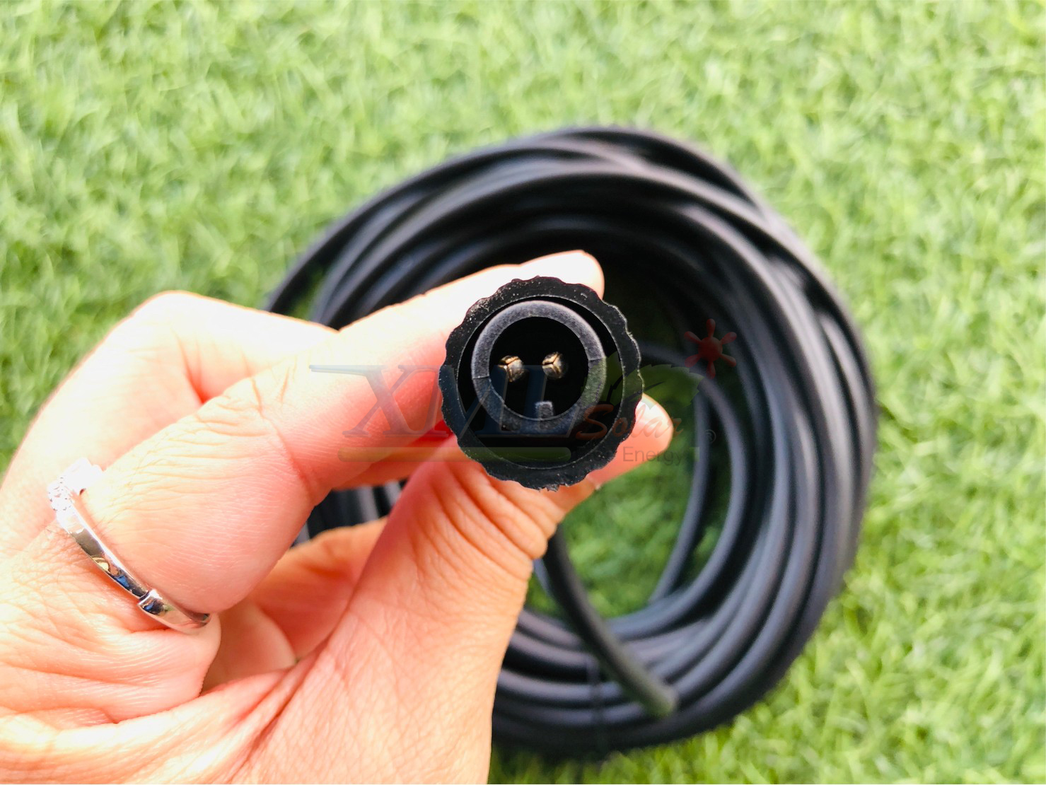 สายขยาย ยาว 10 เมตร สำหรับสปอร์ตไลท์ รุ่น XML-Solar หรือ Modi (หัว 2 เขี้ยว)